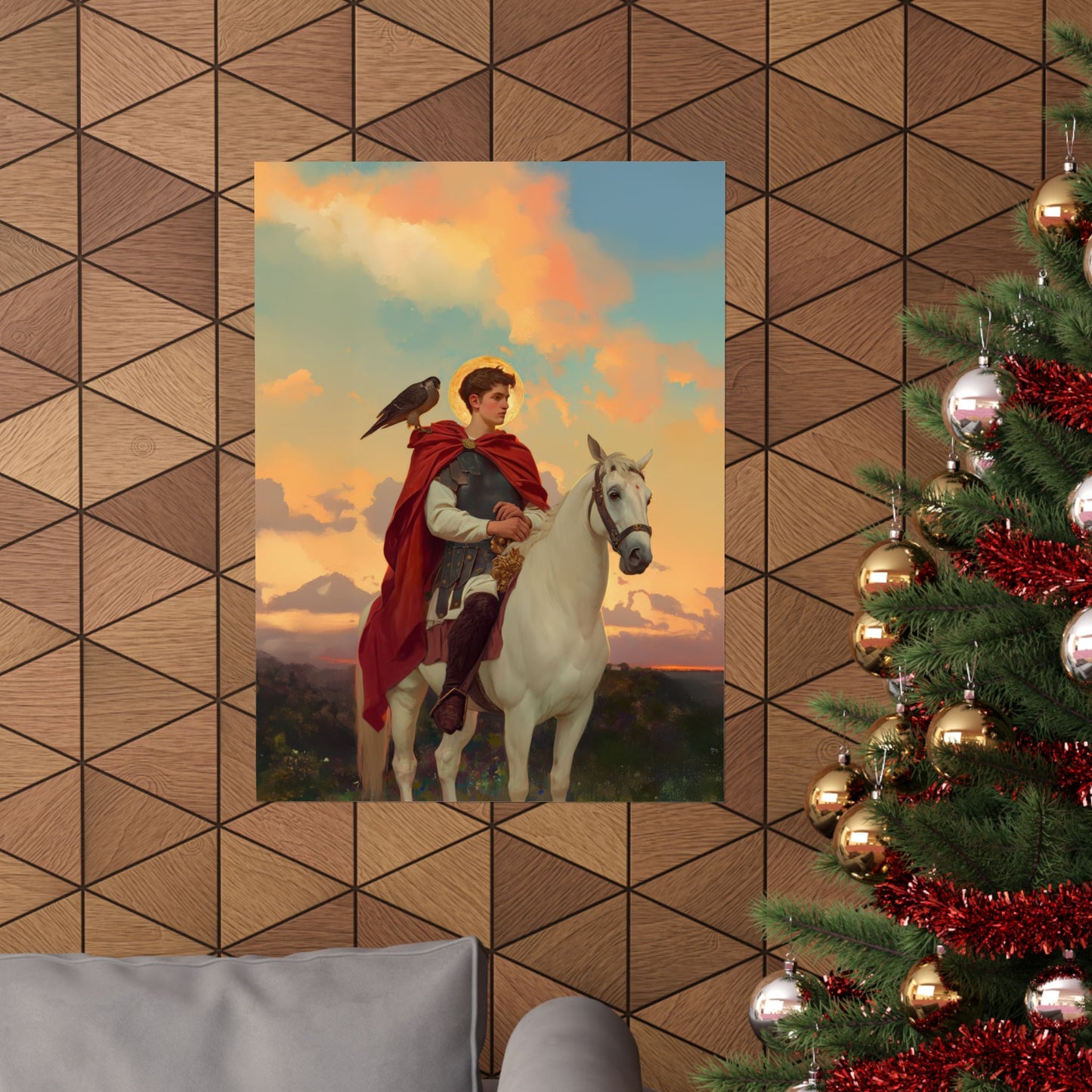 Saint Tryphon - Sanctified Souls Print - Multiple Sizes - Premium Matte Vertical Posters