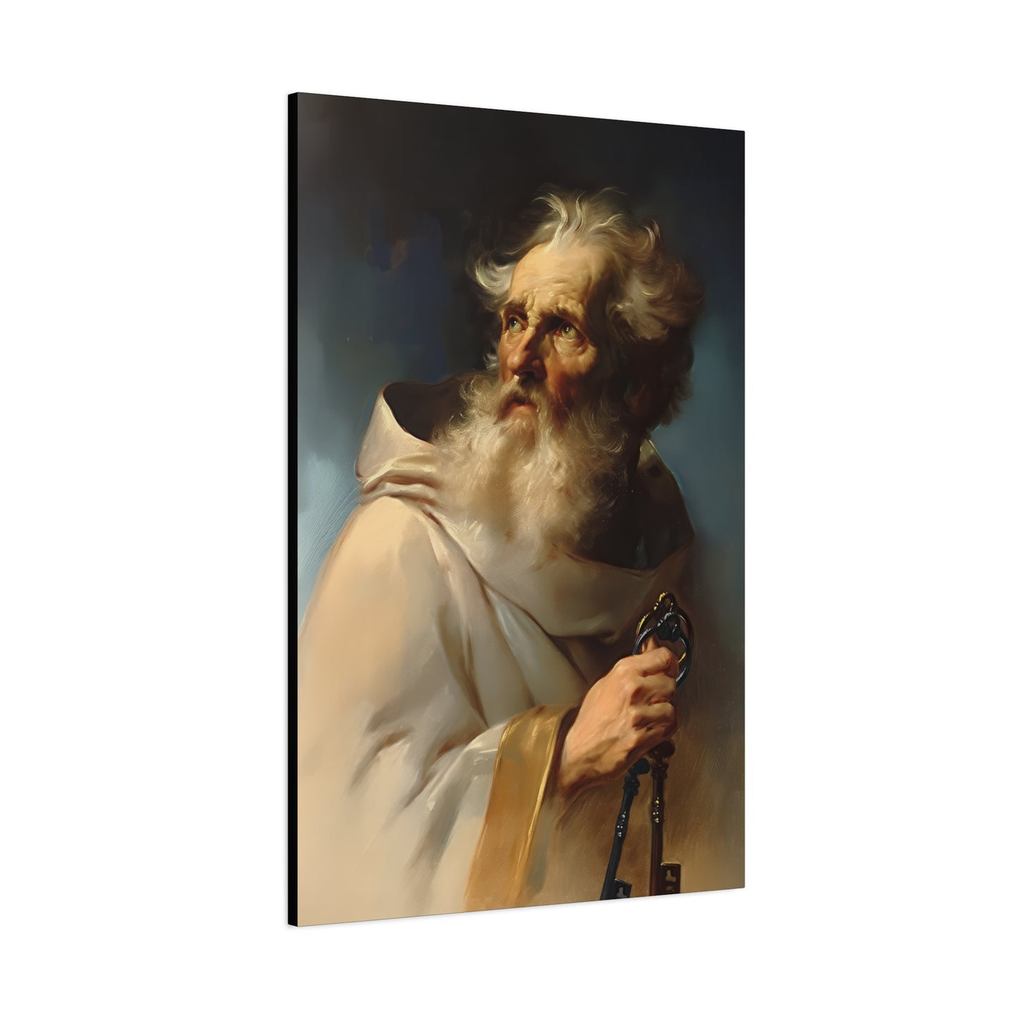 Saint Peter the Apostle - Museum Wrapped Canvas - Print - Religious Art for your Home - Christian print - Prayer Room - Catholic