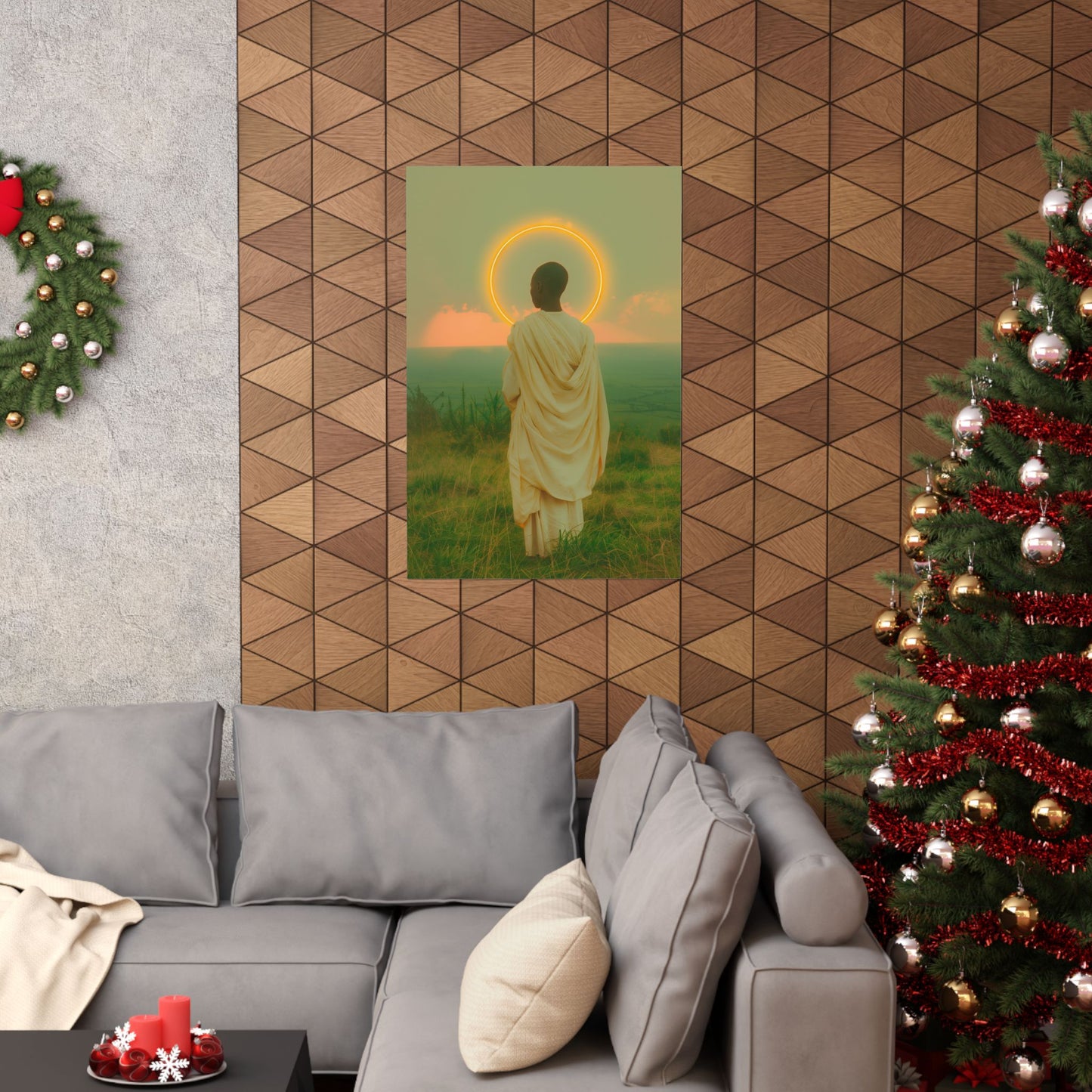Saint Charles Lwanga- Sanctified Souls Print - Multiple Sizes - Premium Posters - Catholic Art - Christian Home Decor Artwork