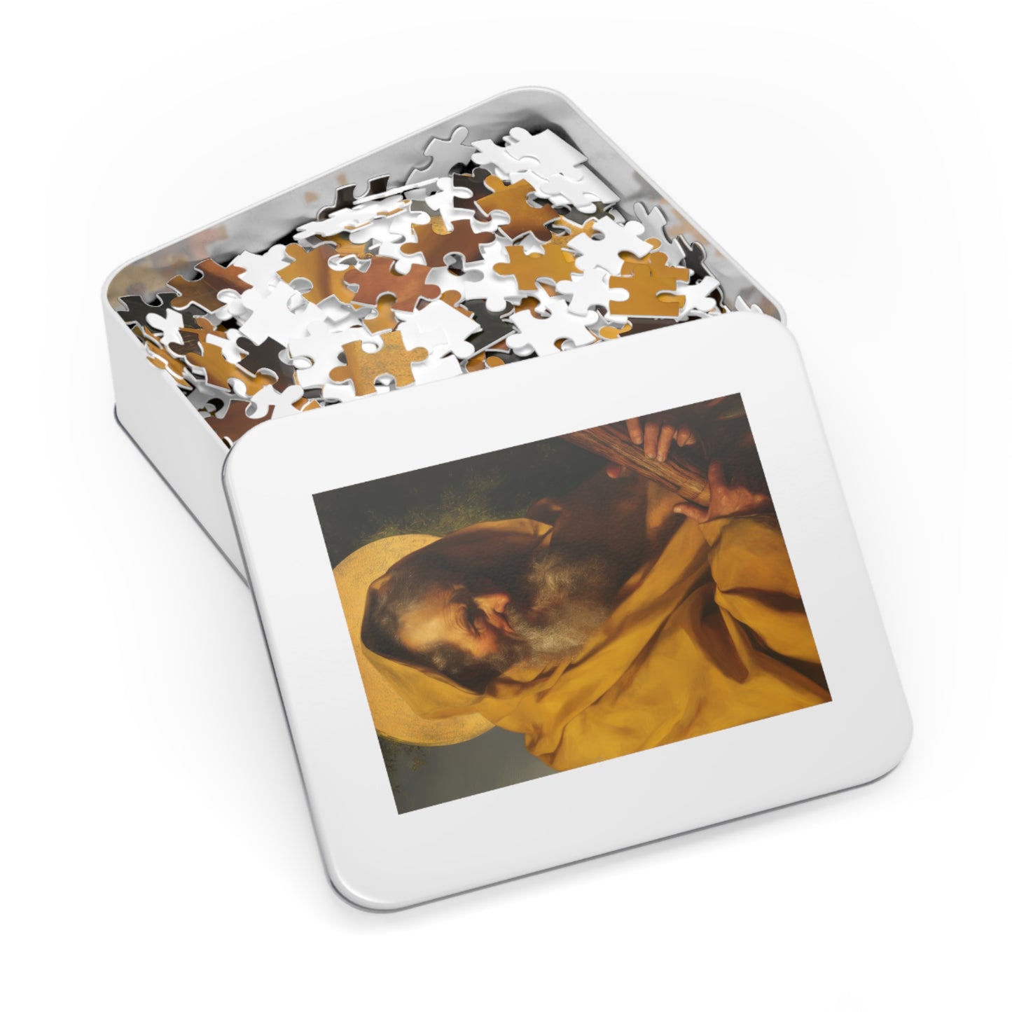 Saint James the Lesser - Apostle - Puzzle and Keepsake Tin - Religious (30, 110, 252, 500,1000) - Religious Puzzle - Gifts for Catholics