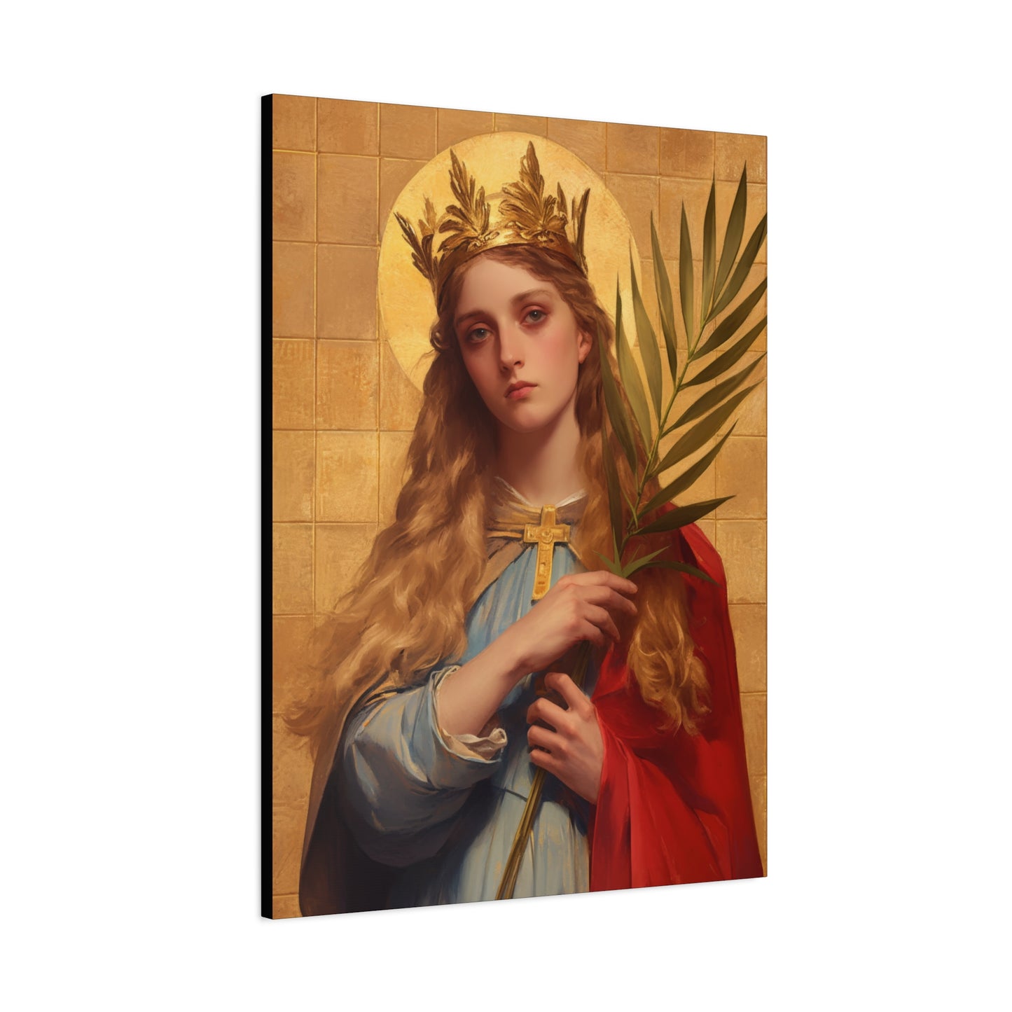 Saint Agrippina - Gallery Wrapped Canvas - Print - Religious Art for your Home - Catholic Art