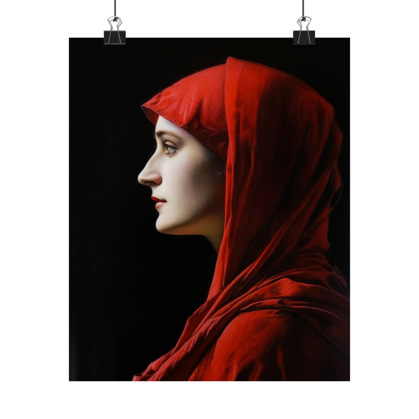 Saint Fabiola - Sanctified Souls Print - Multiple Sizes - Premium Matte Vertical Posters