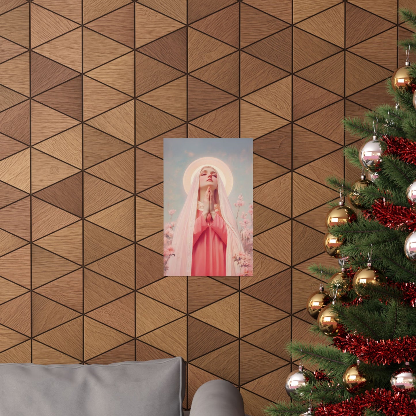 Saint Illuminata - Sanctified Souls Print - Multiple Sizes - Premium Matte Vertical Posters