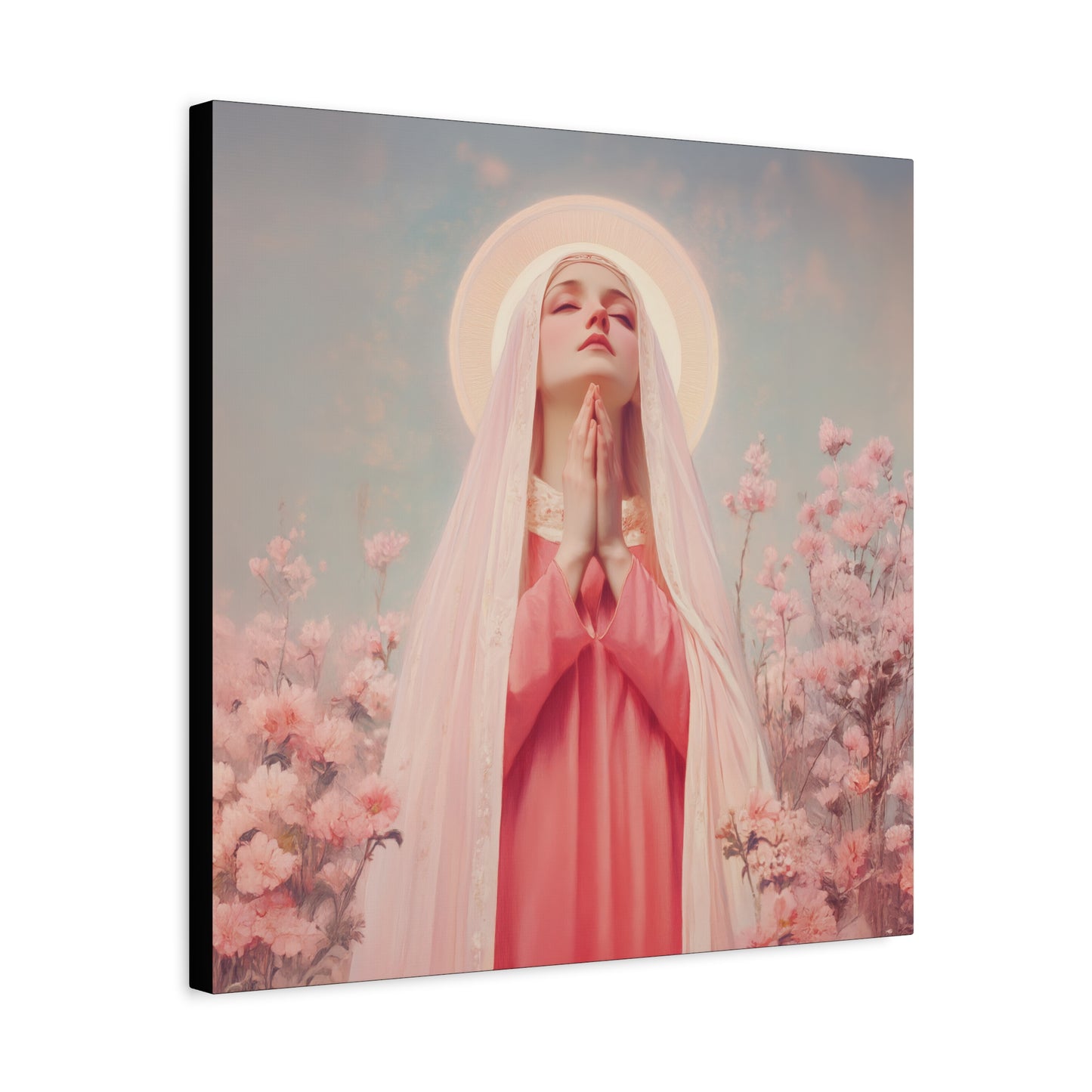 Saint Illuminata - Gallery Wrapped Canvas - Print - Religious Art for your Home - Catholic Art Print