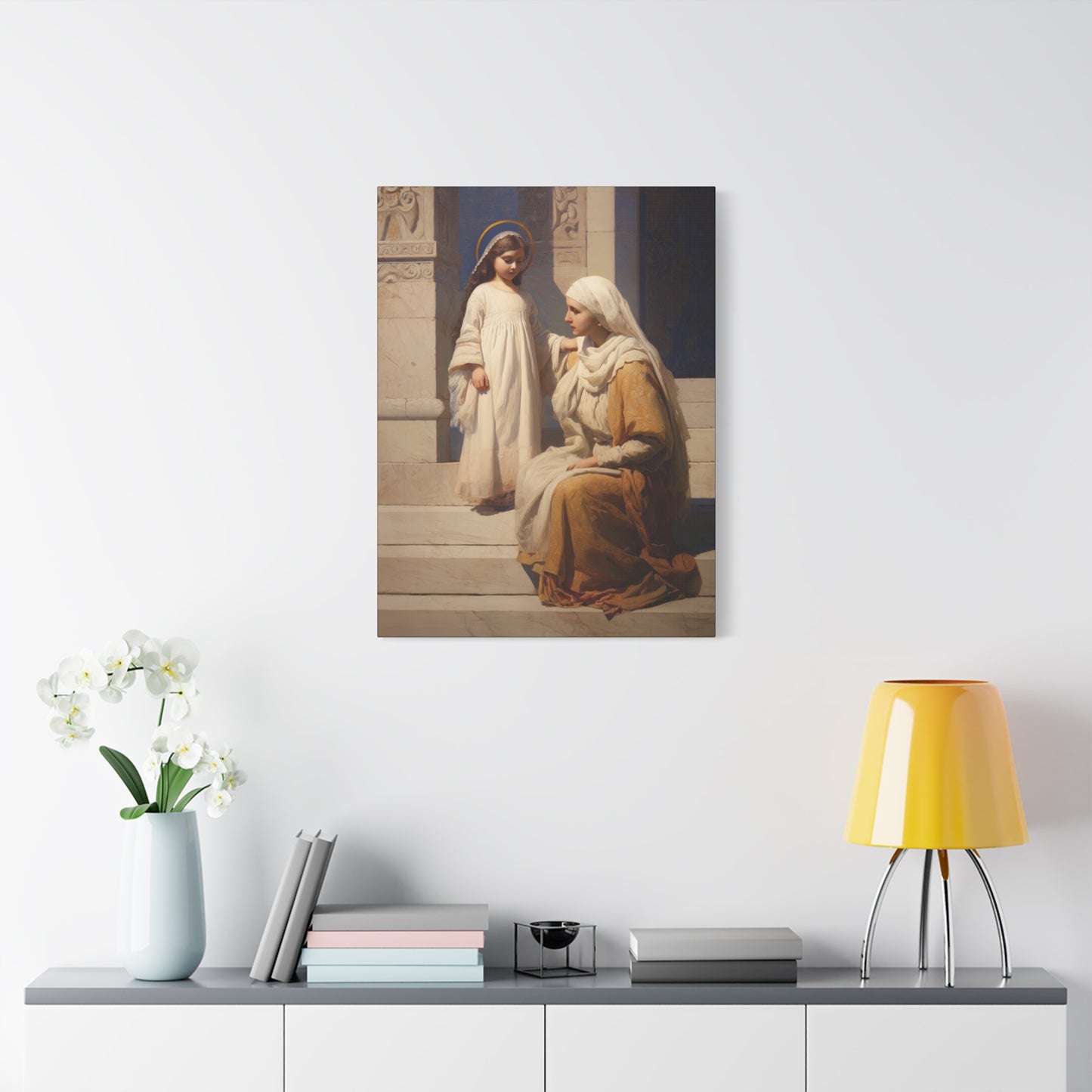 The Feast of the Presentation of the Blessed Mary - Gallery Wrapped Canvas - Print - Religious Art for your Home - Catholic