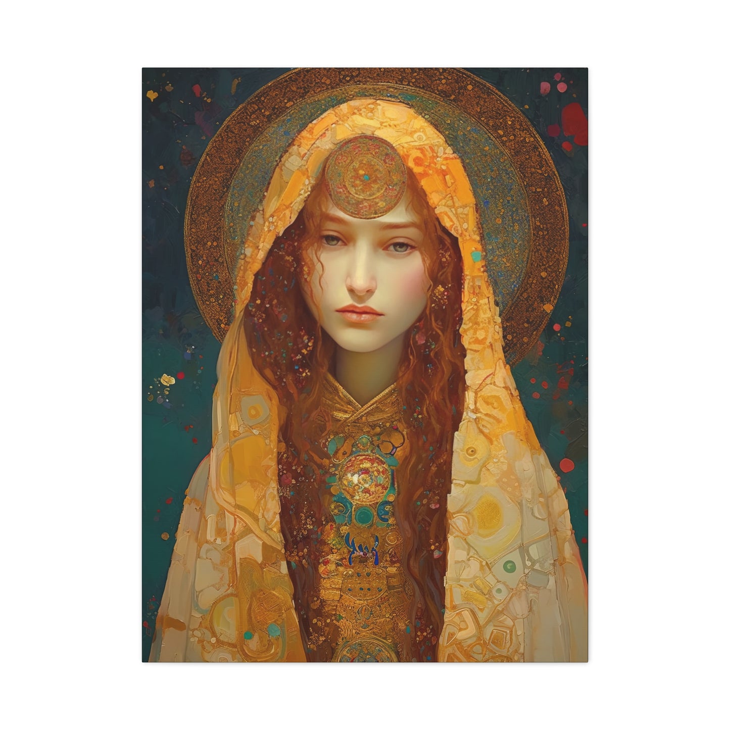 Saint Mary Magdalene Canvas Print - Multiple Sizes - Catholic Home art - Museum Wrapped Canvas - Sanctified Souls Print