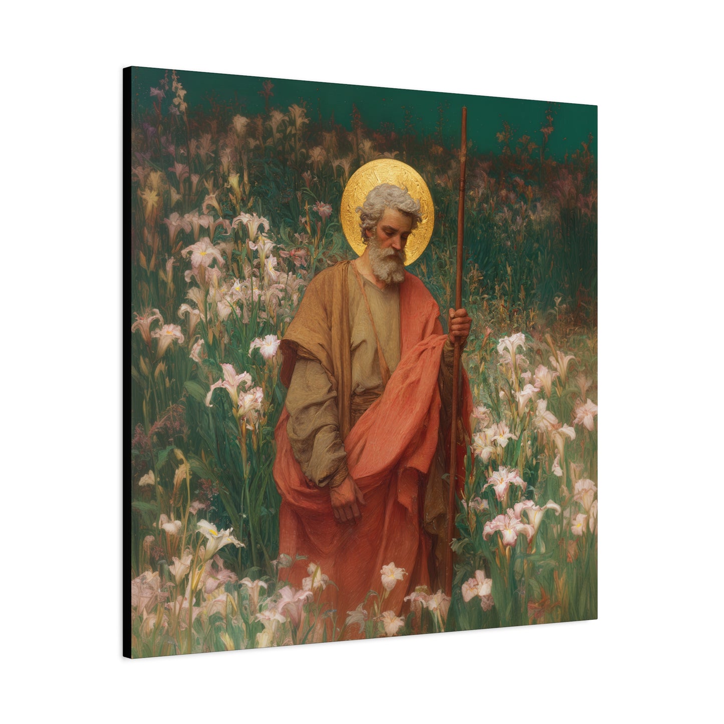Saint James the Lesser -  Museum Wrapped Canvas - Sanctified Souls Print - Religious Art for your Home - Catholic Patron Saint Art