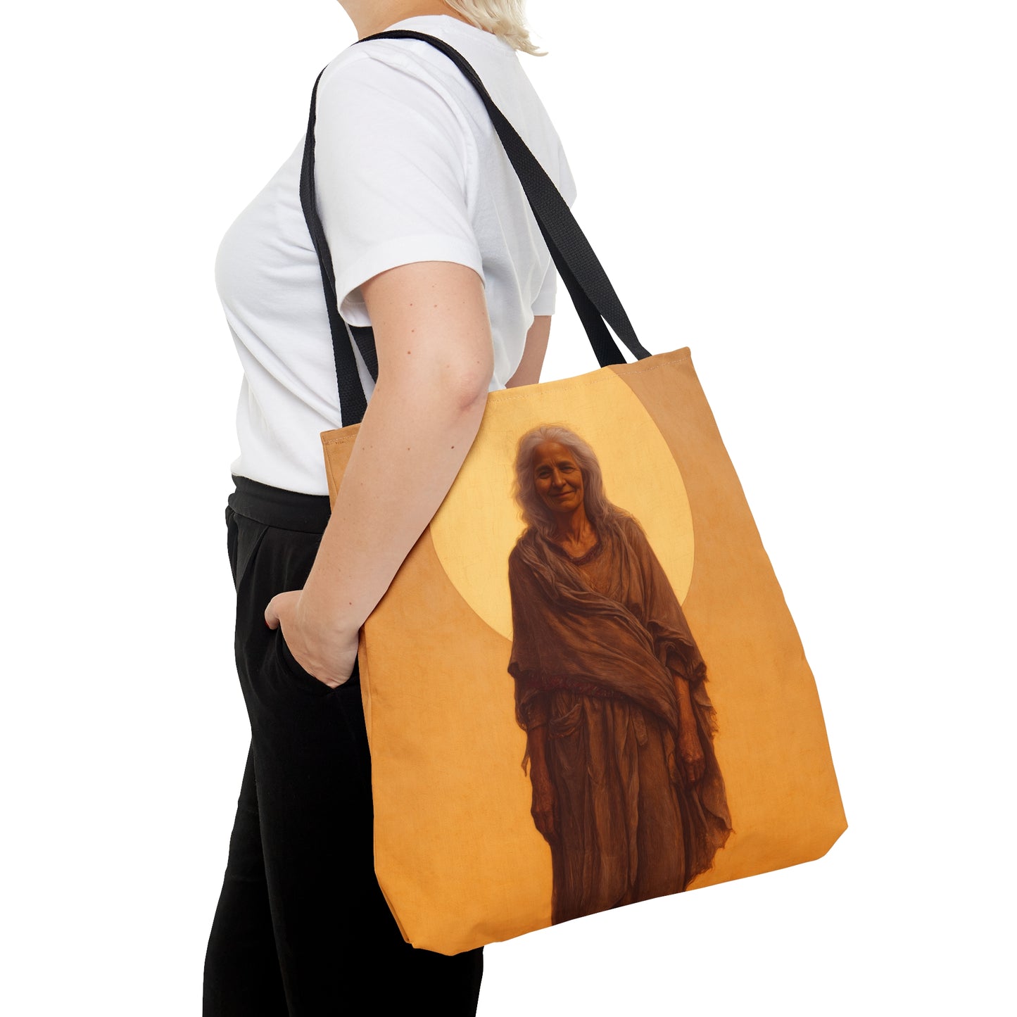 Saint Mary of Egypt - Desert Mother - Tote Bag - Large Medium Small Faith Art Bag - Catholic Faith Purse