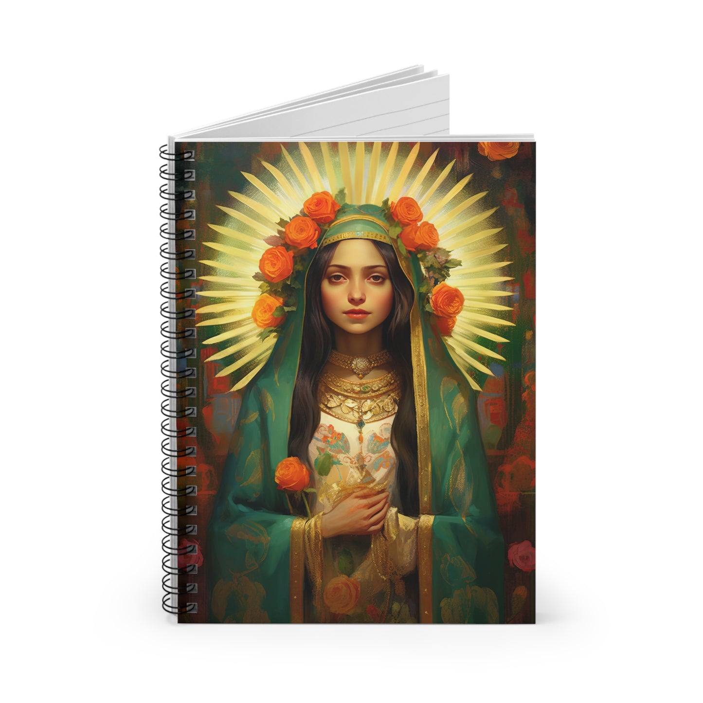 Patroness of Hope : Our Lady of Guadalupe Journal - Sanctified Souls Art - Religious Based Notebook - Spiral Notebook - Ruled Line