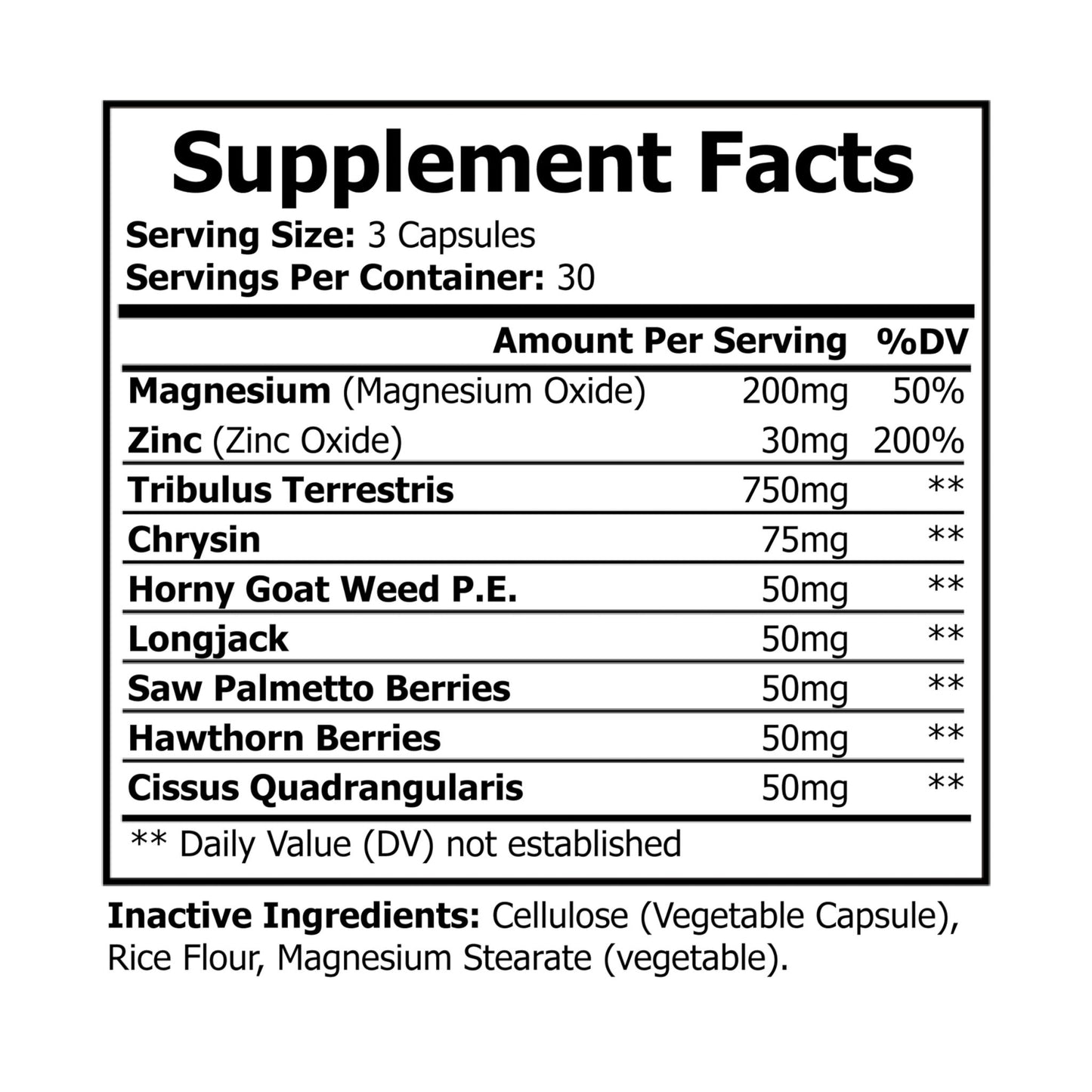 Saint Agnes's Rule & Remedy - Order · Ordo - Structural Balance - Magnesium Zinc Supplement (90 Capsules)