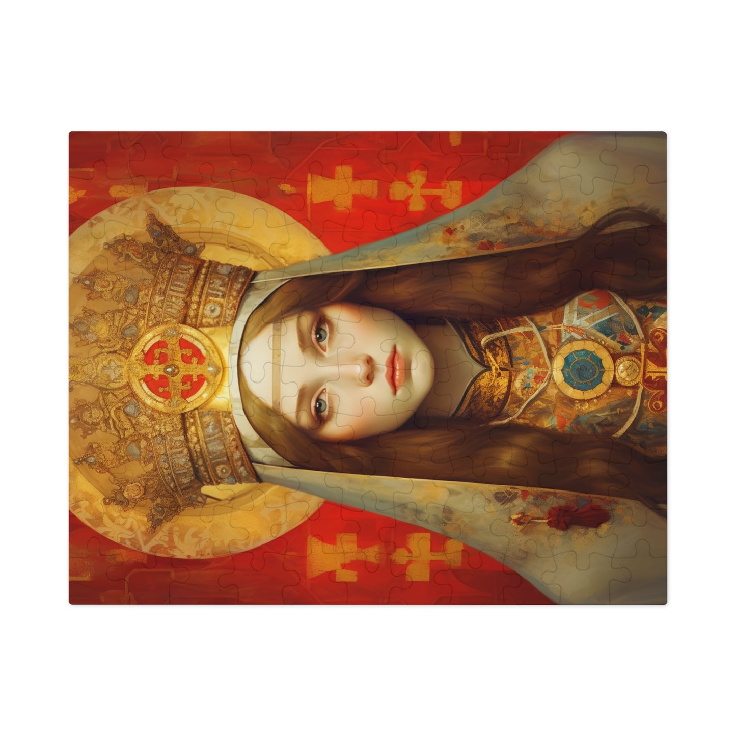 Saint Alexandra - Puzzle and Keepsake Tin - Jigsaw Puzzle (30, 110, 252, 500,1000-Piece) - Religious Puzzle