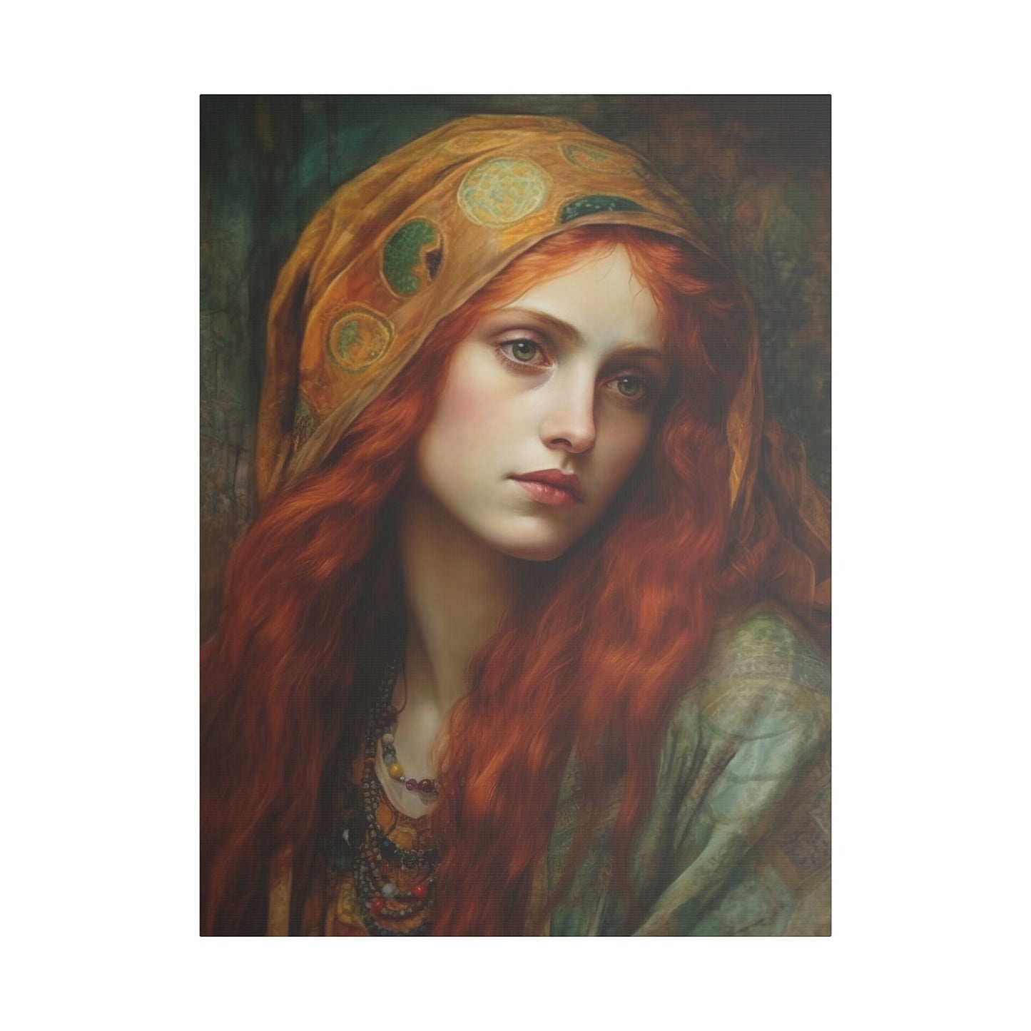 Mary Magdalene's Inner Peace Canvas Print - Multiple Sizes - Museum Wrapped - Mary Magdalene Portrait Art