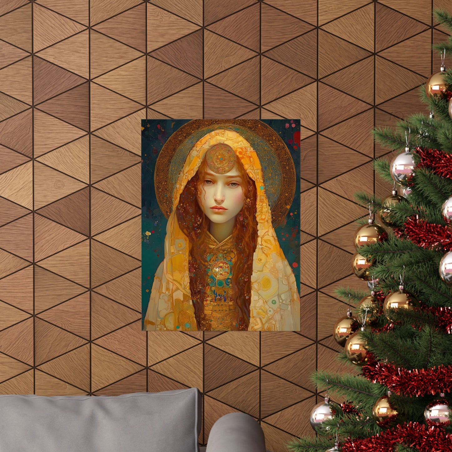 Saint Mary Magdalene Print - Sanctified Souls Print - Multiple Sizes - Premium Matte Vertical Posters