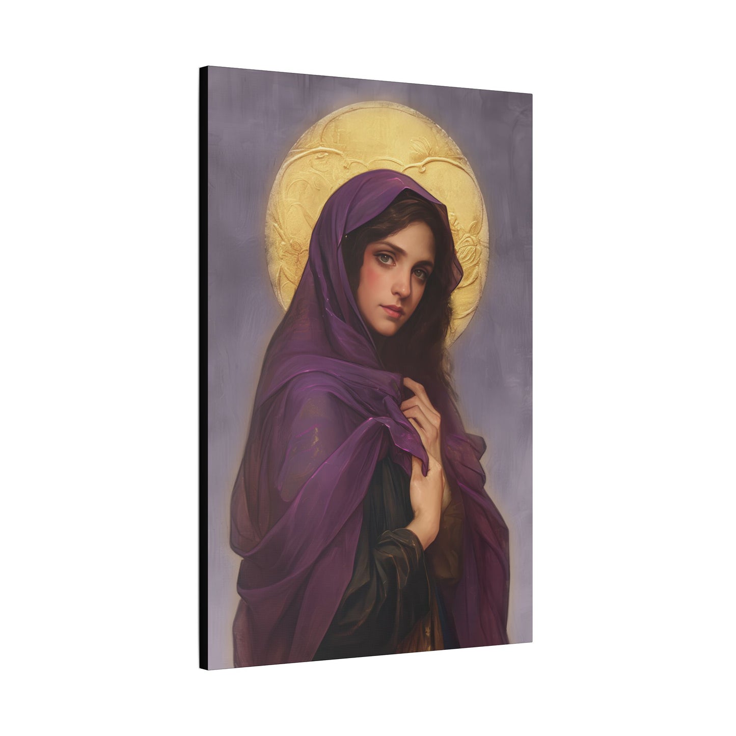 Saint Lydia Purpuraria / Lydia of Thyatira  - Museum Wrapped Canvas - Print - Religious Art for your Home - Christian print - Religious