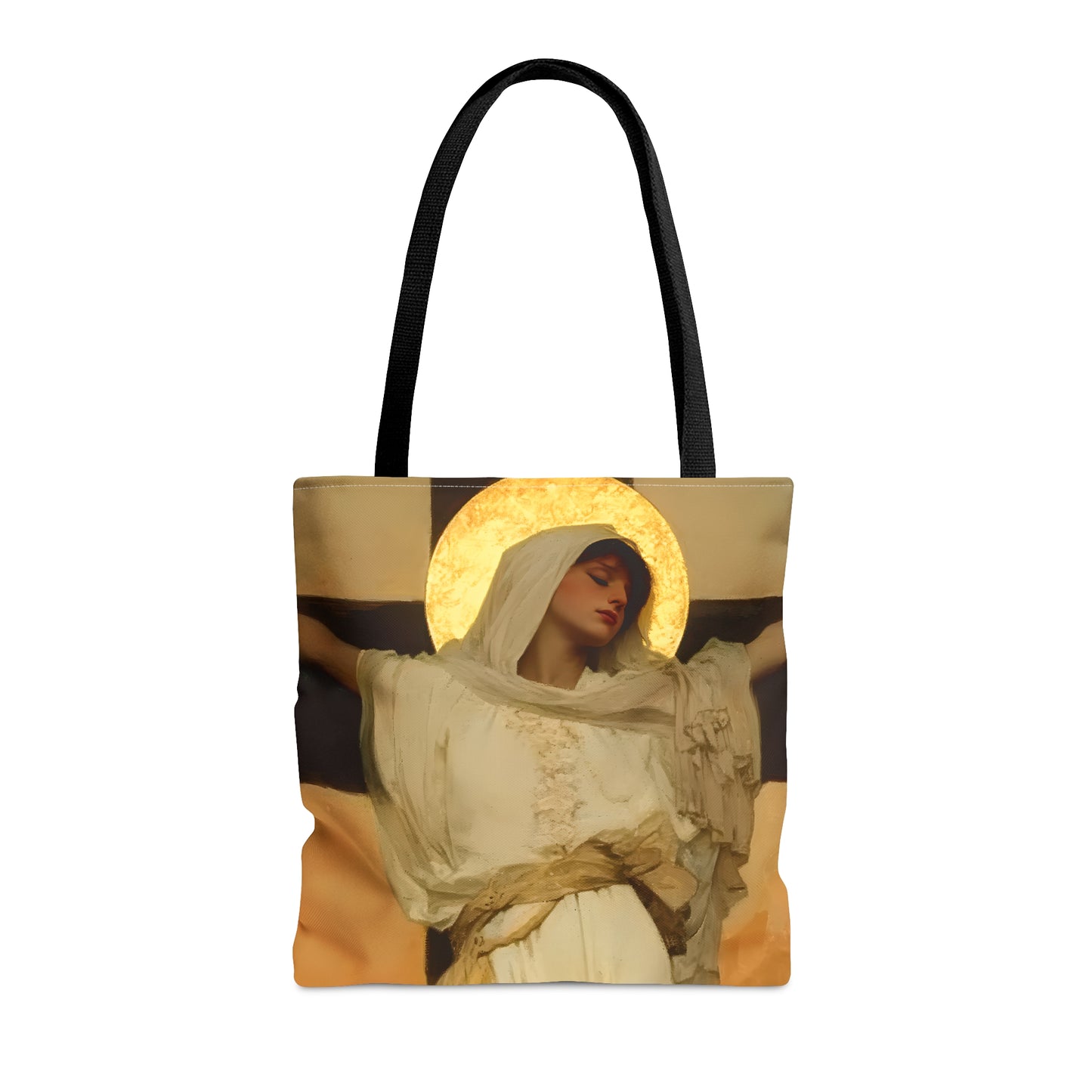 Saint Julia of Carthage Tote Bag - Large Medium Small Faith Art Bag - Catholic Faith Purse - Religious Carry All Reusable Tote Bag