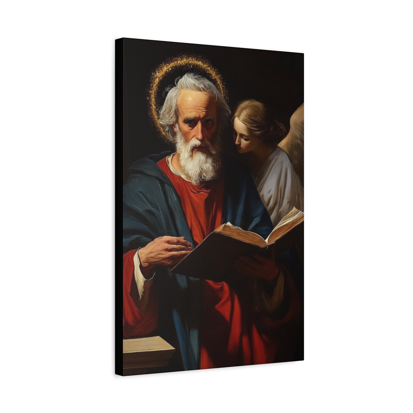 Saint Matthew the Apostle - Gallery Wrapped Canvas - Print - Religious Art for your Home - Catholic