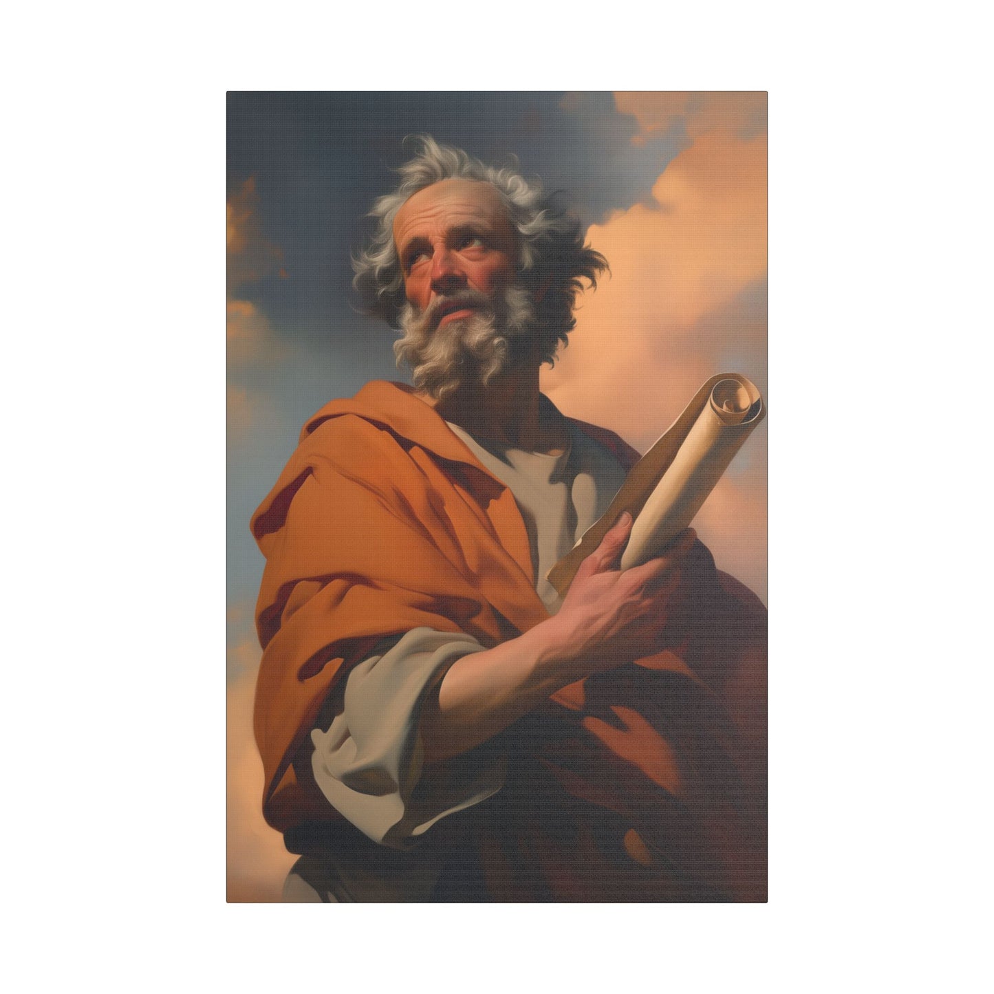 Saint Paul the Apostle-  Wrapped Canvas Print - Multiple Sizes - Catholic Home art Matte Canvas, Stretched
