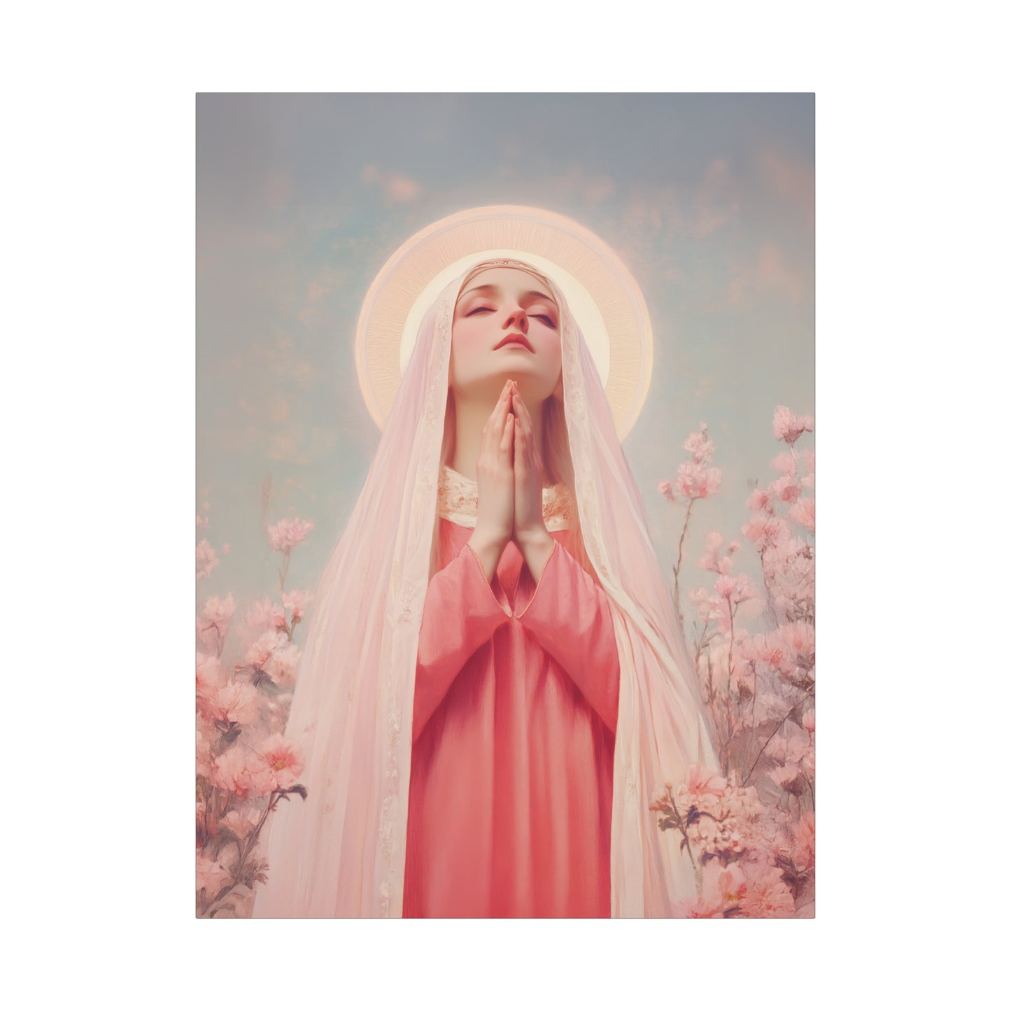 Saint Illuminata - Gallery Wrapped Canvas - Print - Religious Art for your Home - Catholic Art Print
