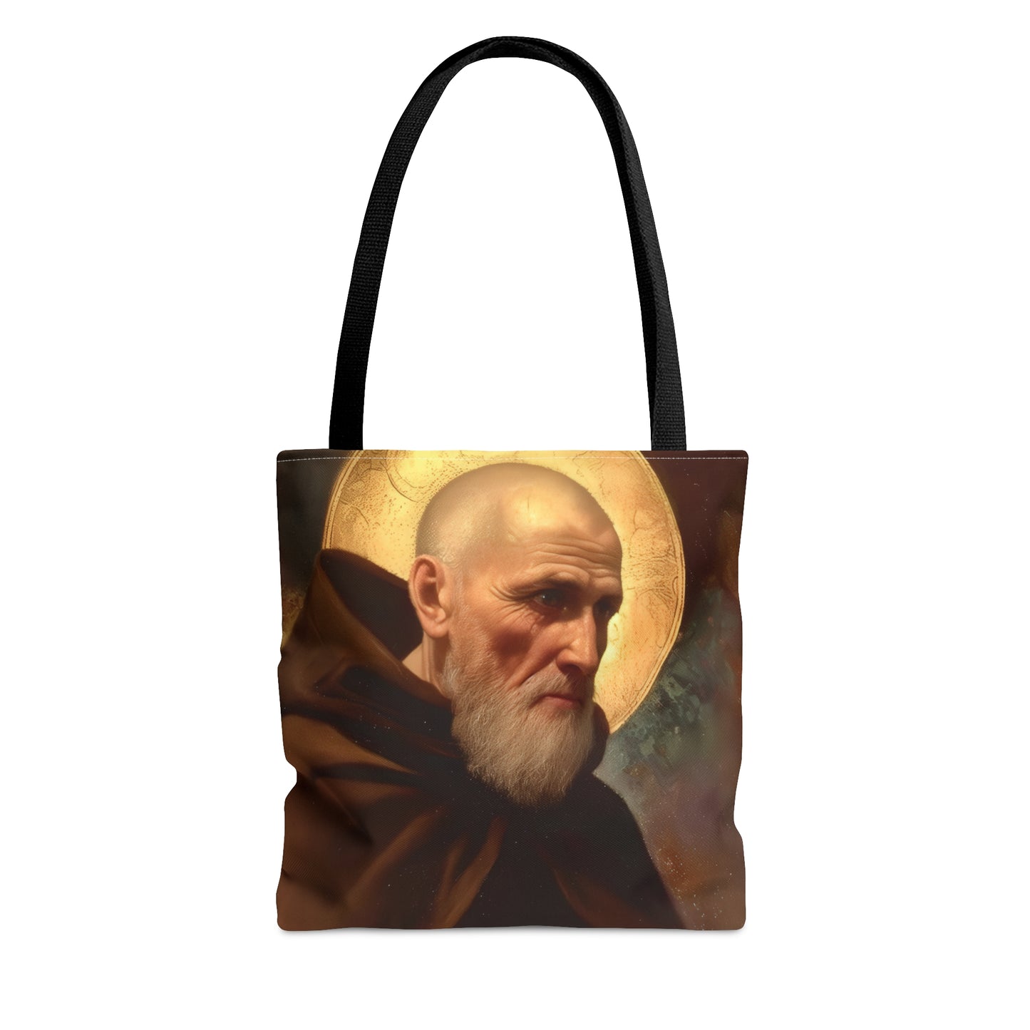 Saint Ignatius of Laconi - Tote Bag - Large Medium Small Faith Art Bag - Catholic Faith Purse