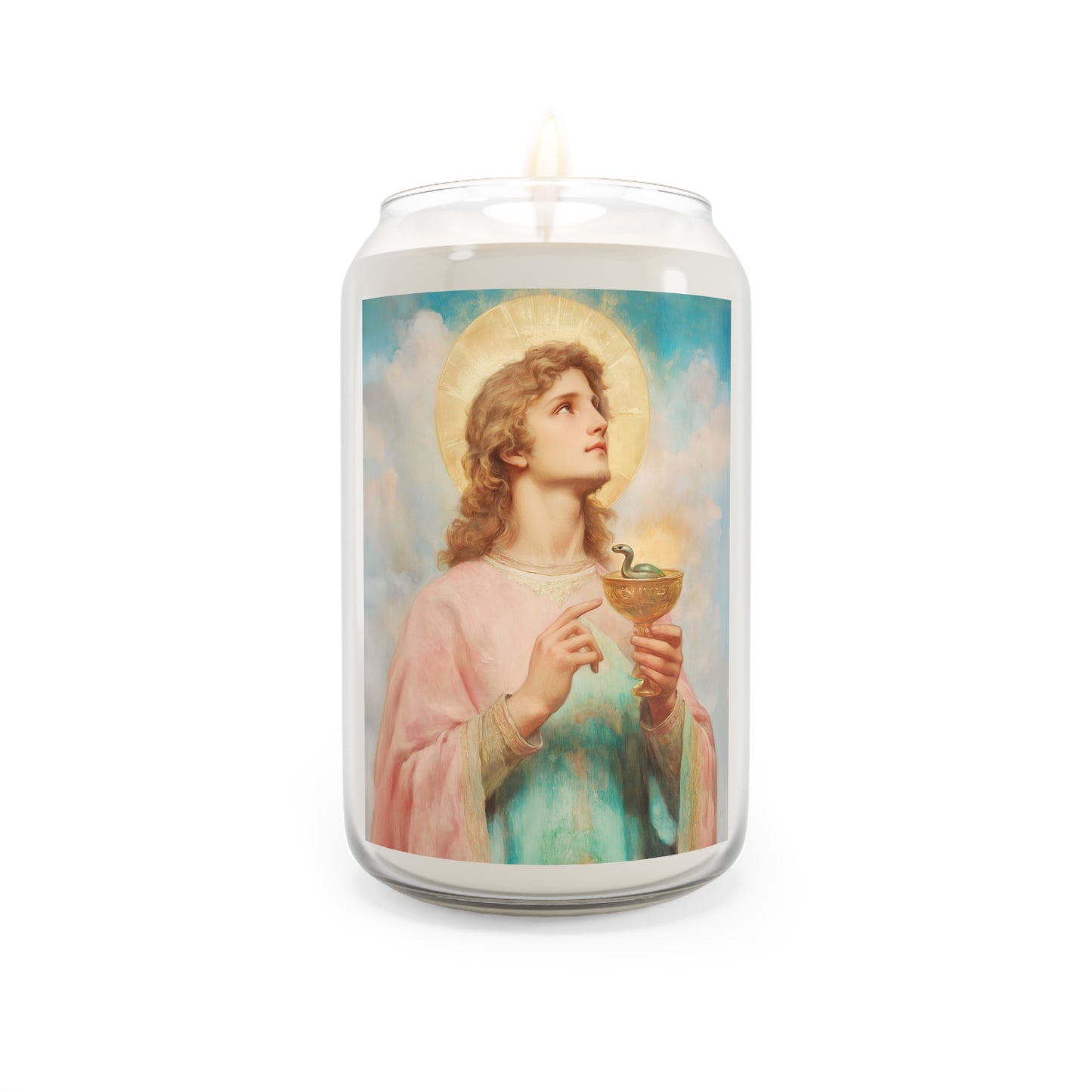 Saint John the Apostle - Scented Prayer Candle, 13.75oz - Tall Size - Religious Prayer Candle - Catholic Art