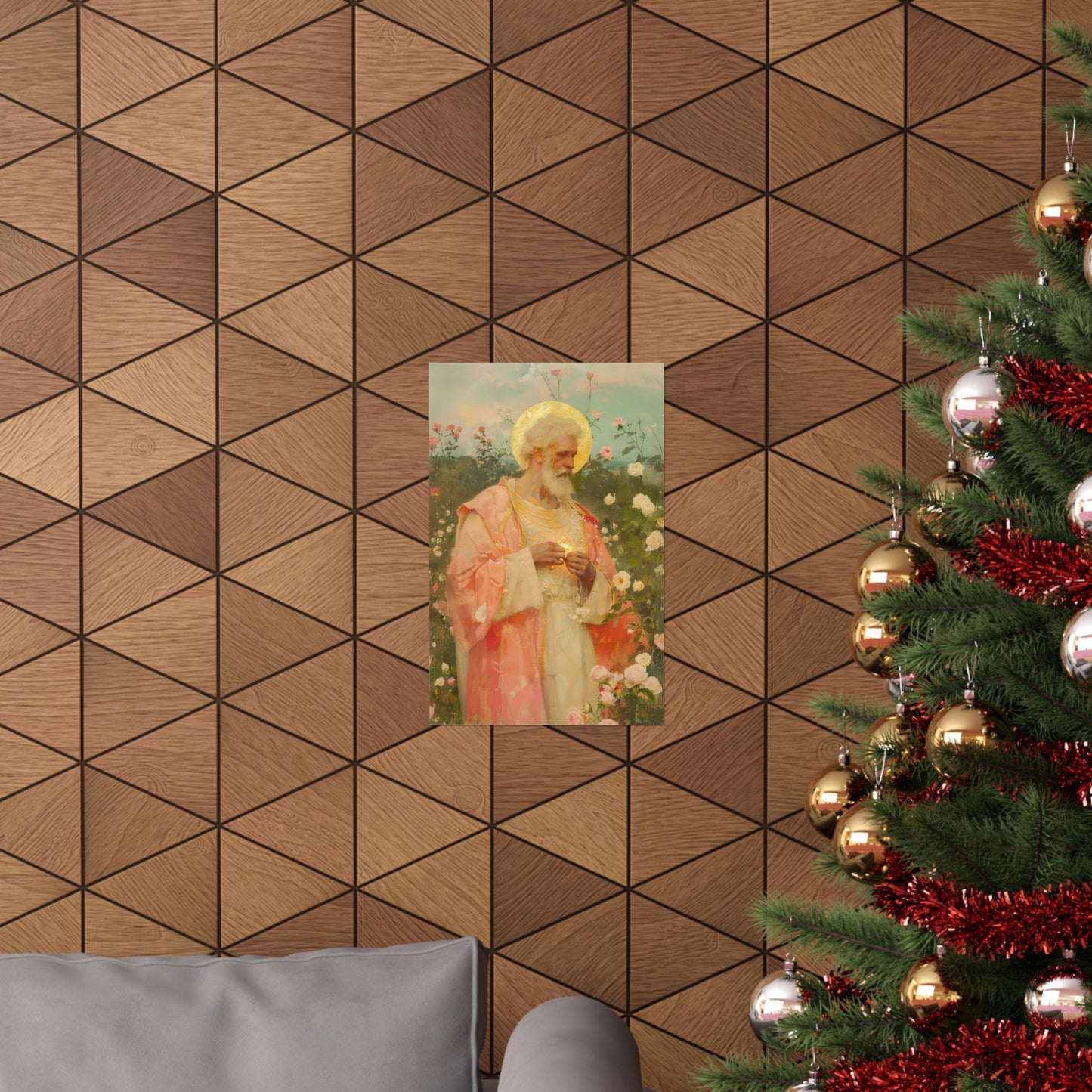 Saint Valentine -  Catholic Art - Multiple Sizes - Premium Posters - Catholic Art - Christian Home - Catholic Saint Art