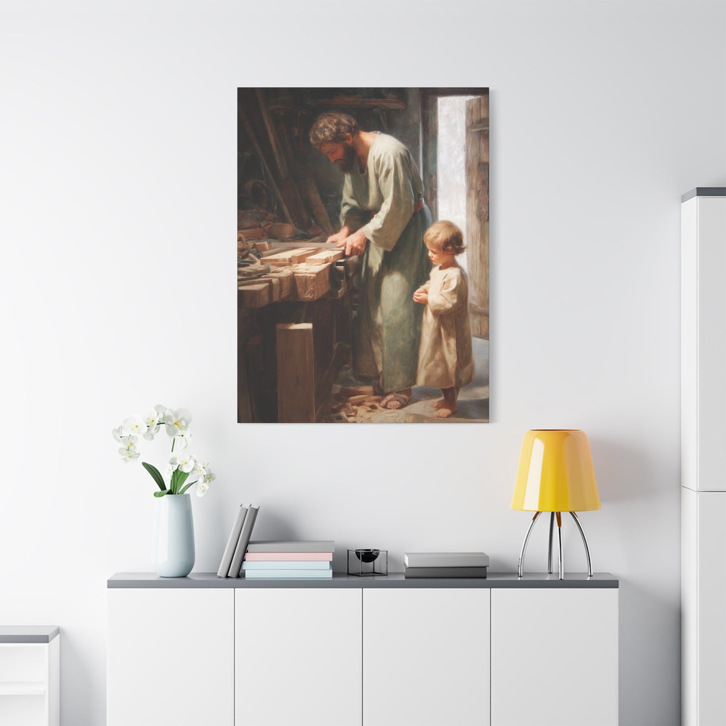 St. Joseph the Worker - Catholic Saint Canvas Print