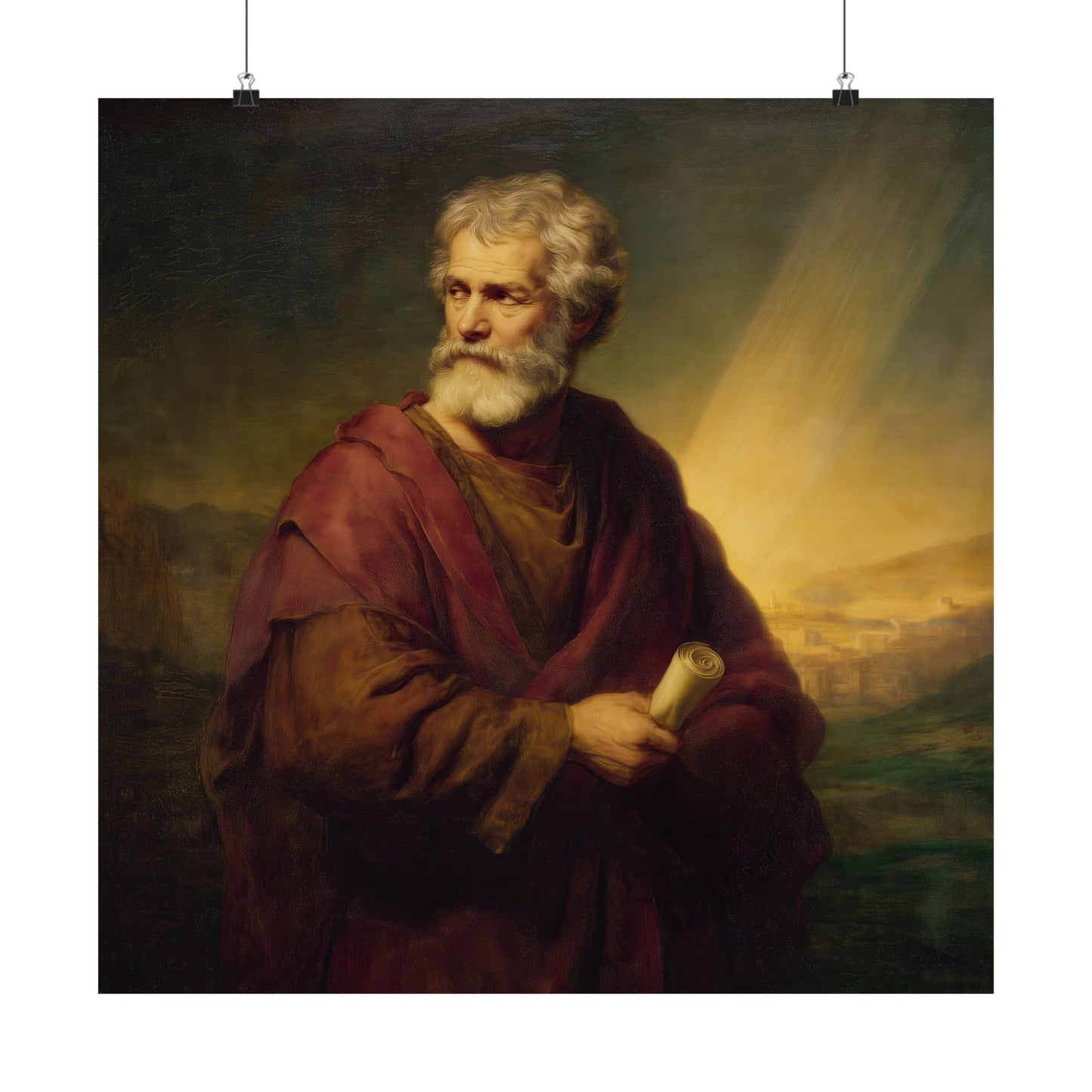 Saint Philip the Apostle - Sanctified Souls Print - Multiple Sizes - Premium Matte Vertical Posters - Bible Story