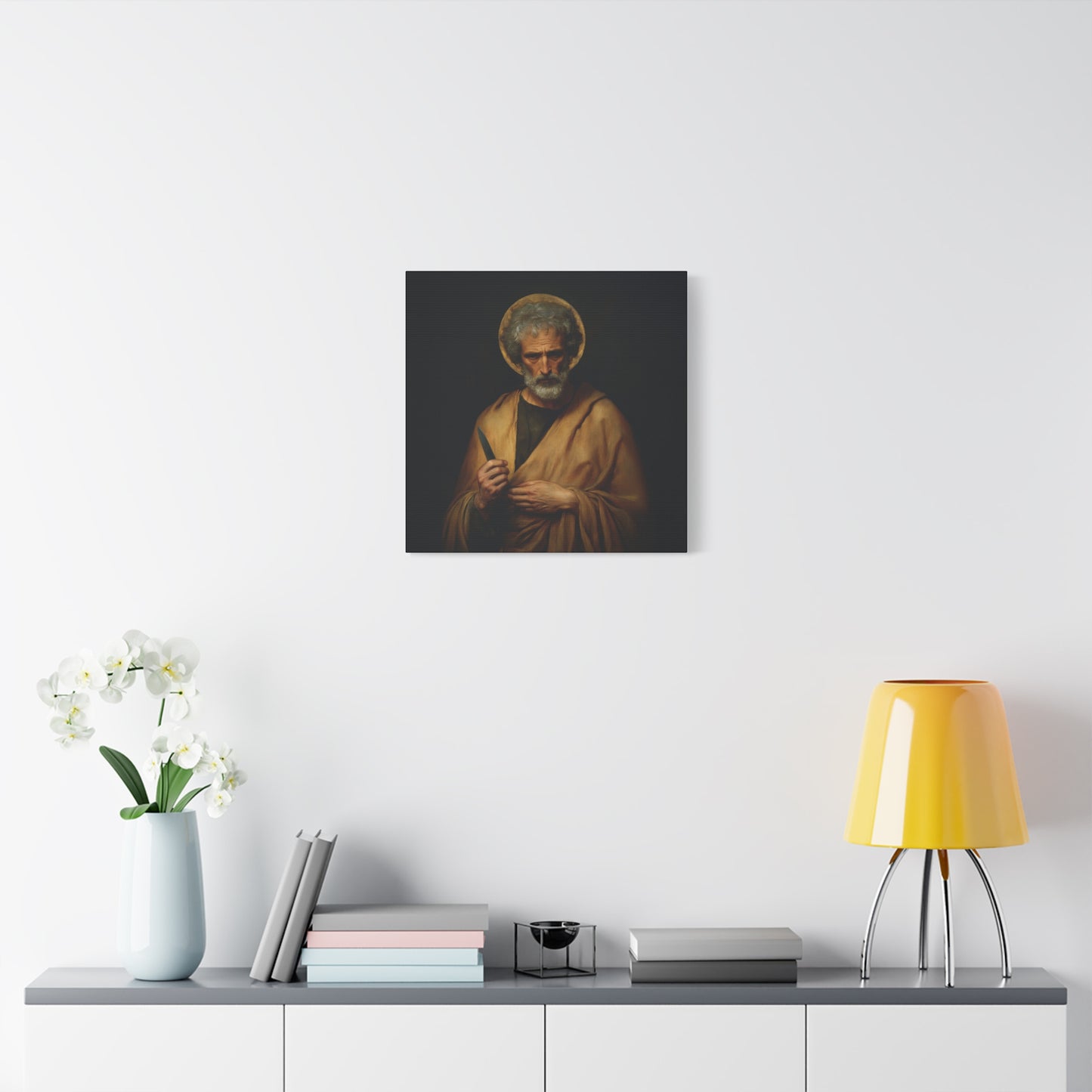 Saint Bartholomew the Apostle  - Gallery Wrapped Canvas - Print - Religious Art for your Home - Catholic