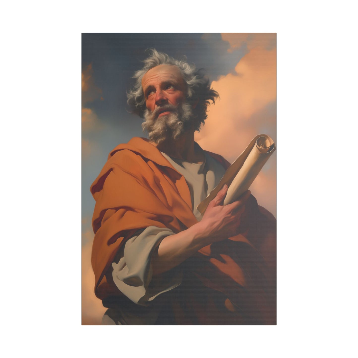 Saint Paul the Apostle-  Wrapped Canvas Print - Multiple Sizes - Catholic Home art Matte Canvas, Stretched