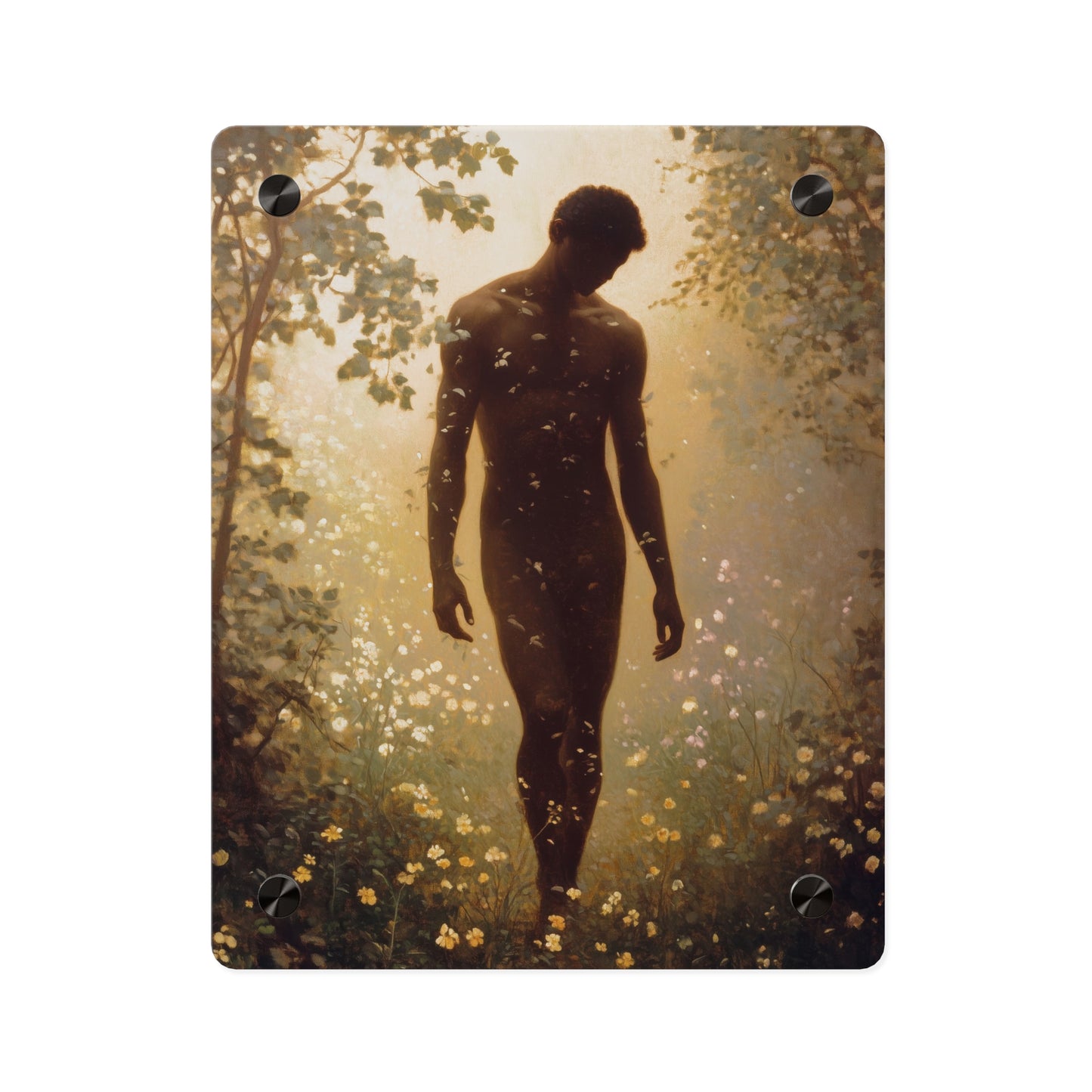 Saint Adam Wall Art Panel - Ready to Hang Acrylic Print - Catholic Saint Art - Patron Saint Print - No Frame needed