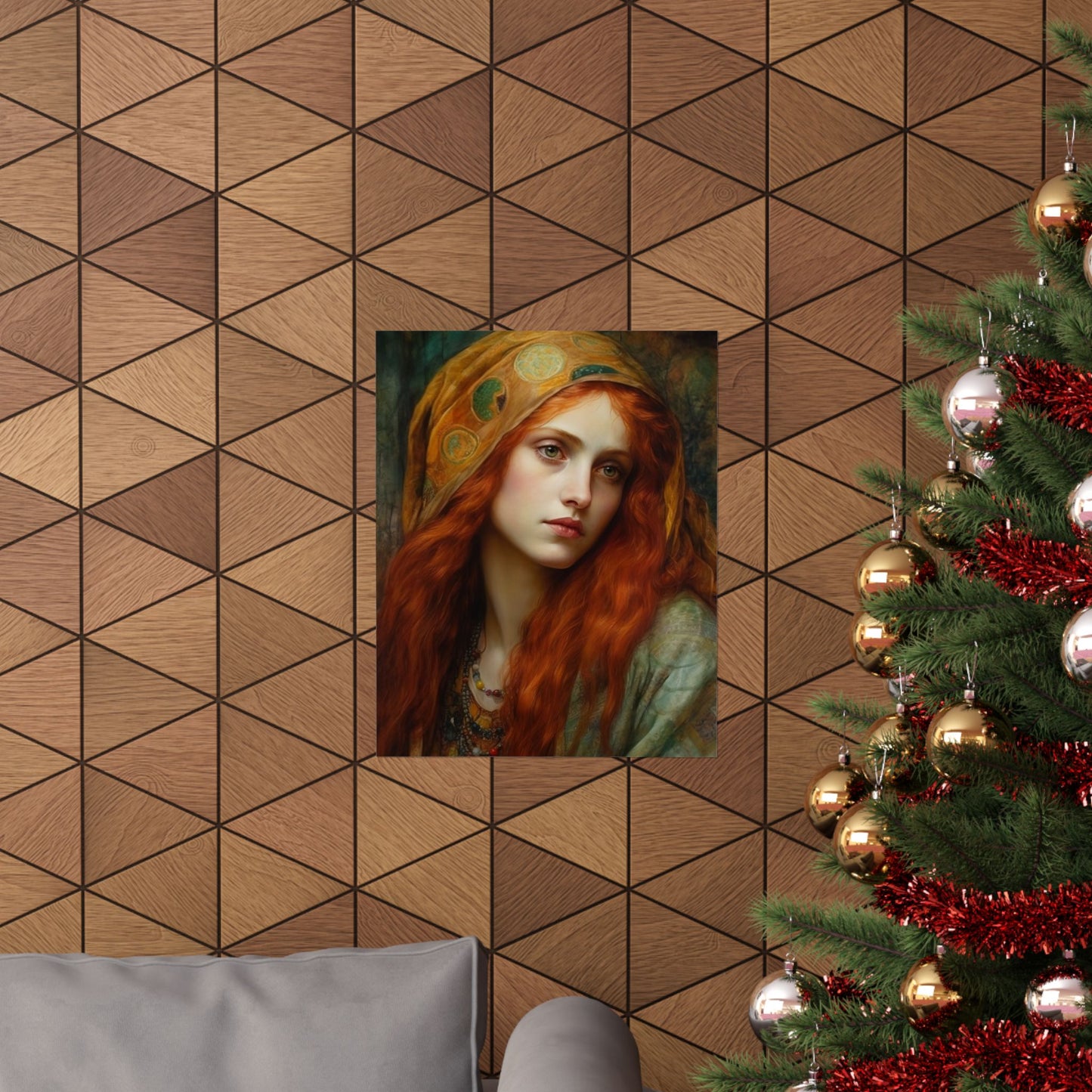 Mary Magdalene's Inner Peace Print - Sanctified Souls Print - Multiple Sizes - Premium Matte Vertical Posters