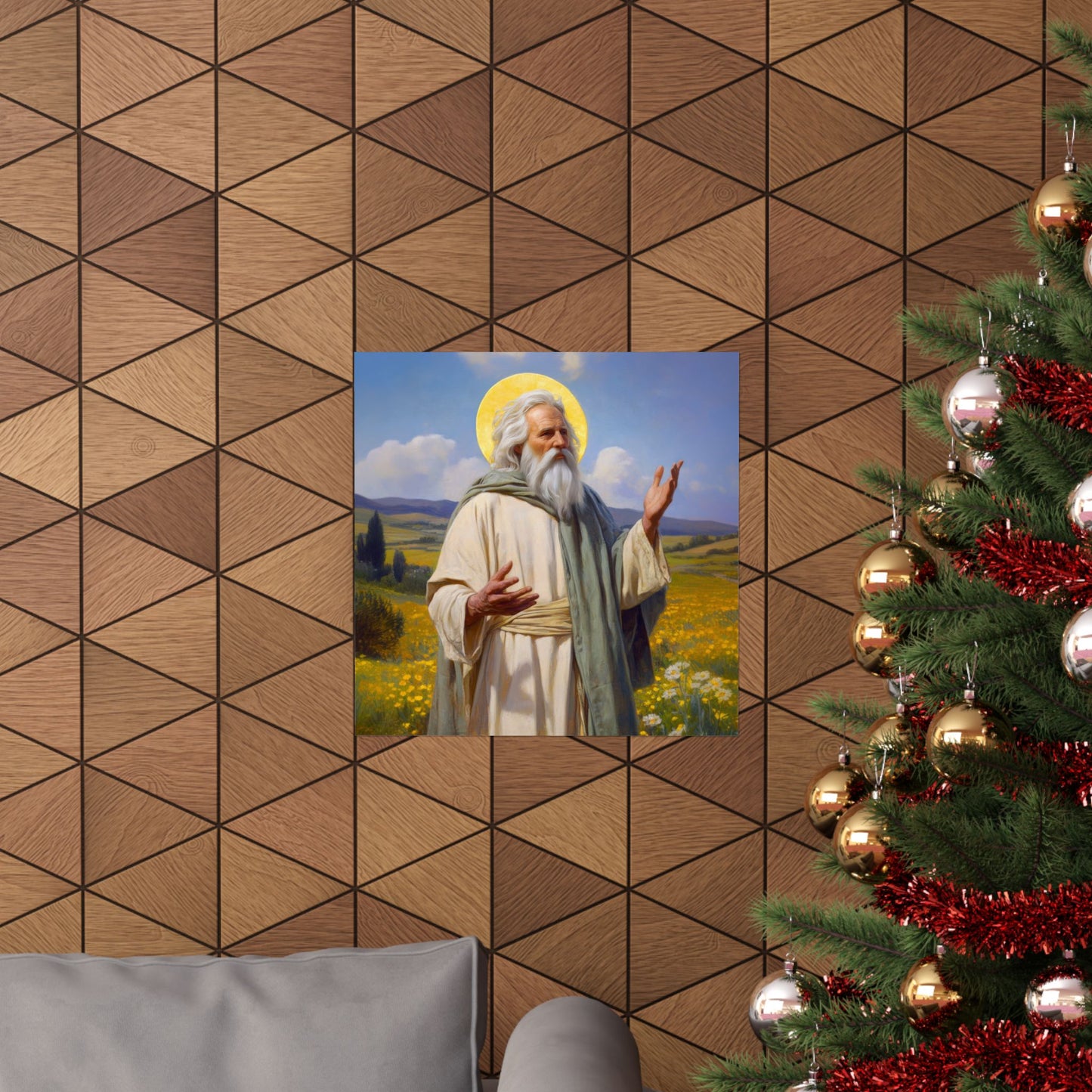Saint Hilary of Arles - Sanctified Souls Print - Multiple Sizes - Premium Matte Vertical Posters