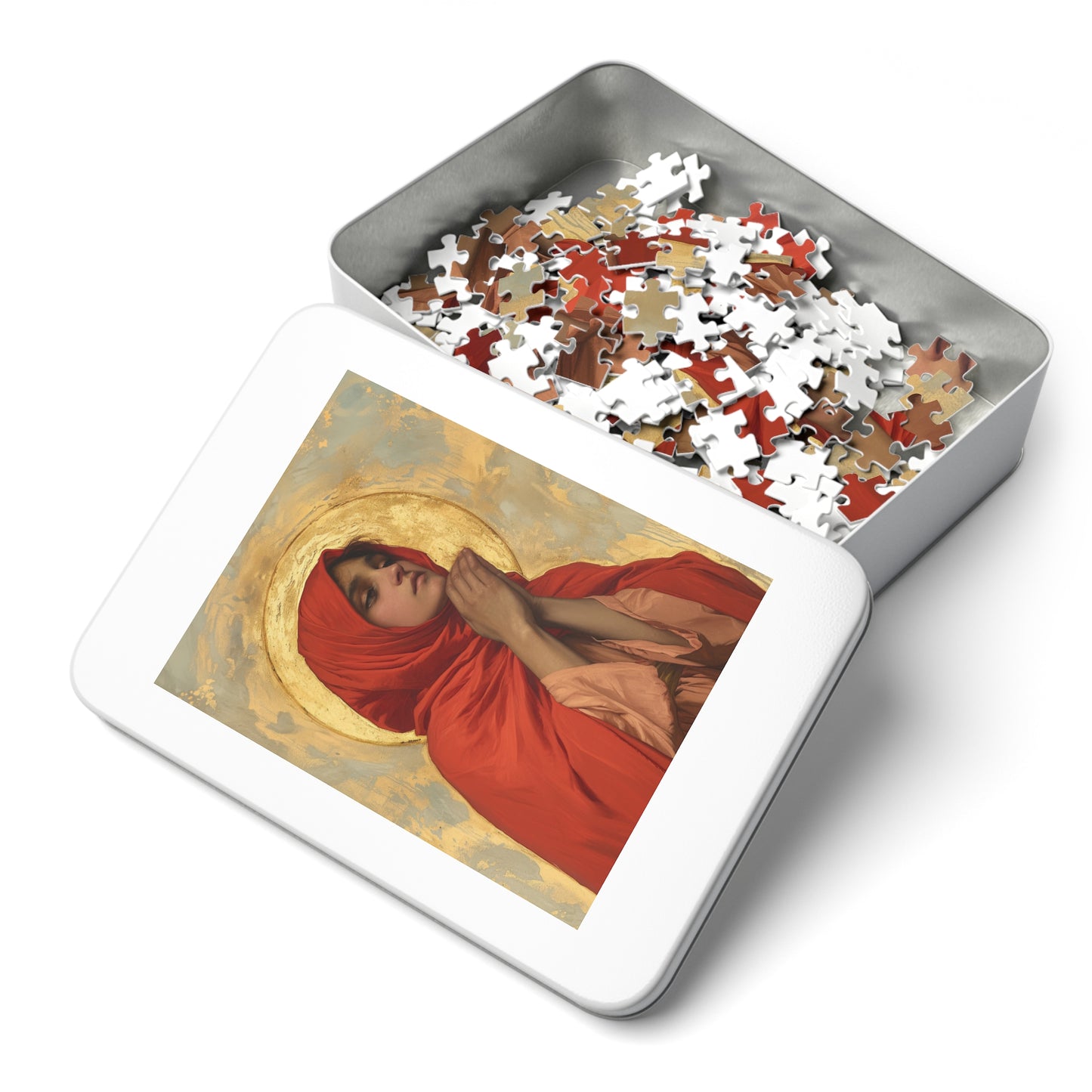 Saint Laura of Cordoba - Puzzle and Keepsake Tin - Religious (30, 110, 252, 500,1000) - Religious Puzzle - Gifts Catholic