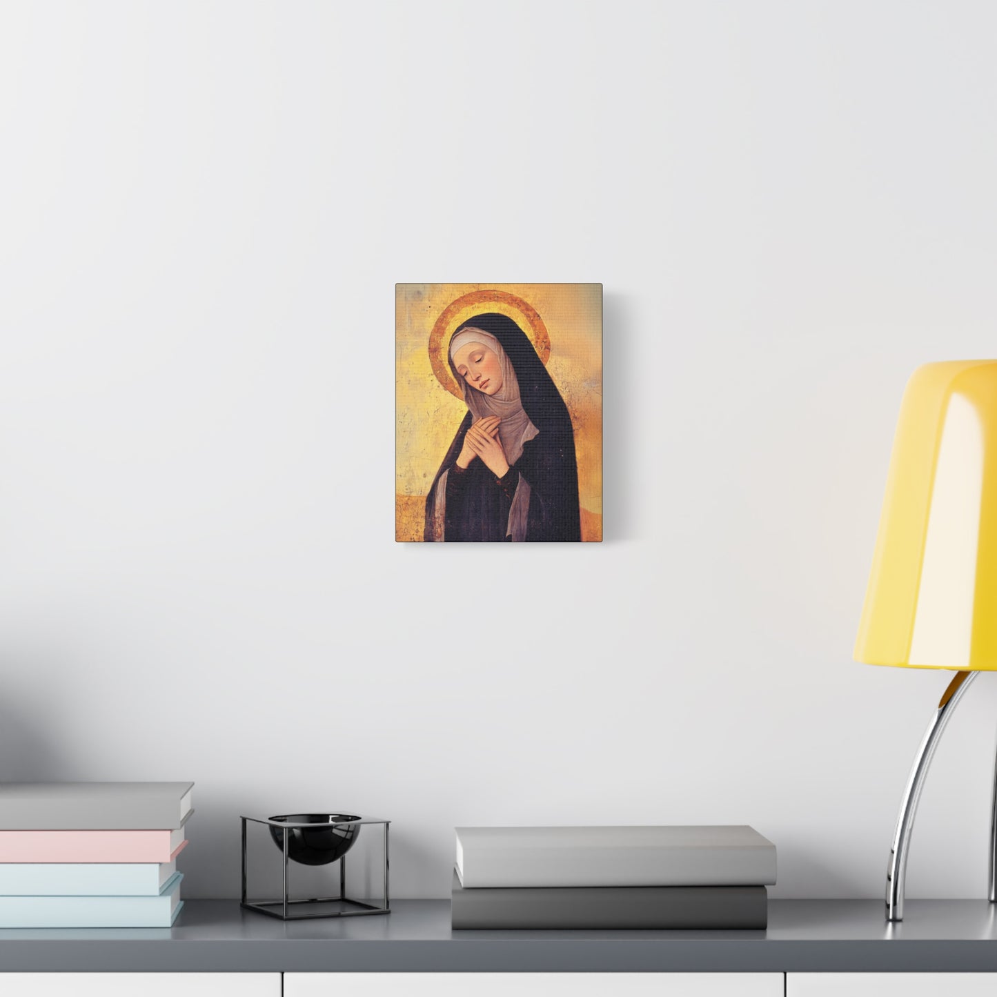 Saint Syncletica of Alexandria - Desert Mother - Gallery Wrapped Canvas - Print - Religious Art for your Home - Catholic