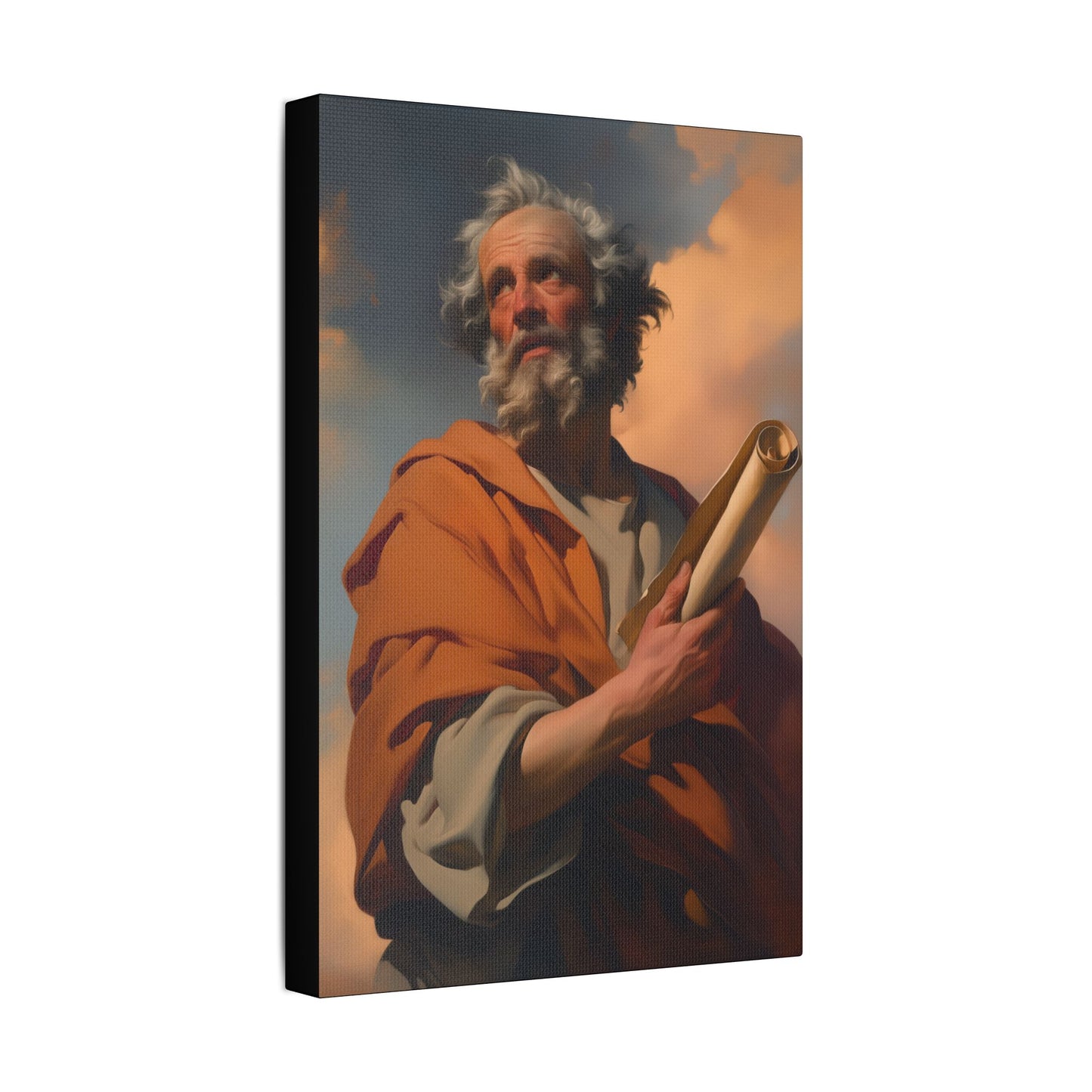 Saint Paul the Apostle-  Wrapped Canvas Print - Multiple Sizes - Catholic Home art Matte Canvas, Stretched