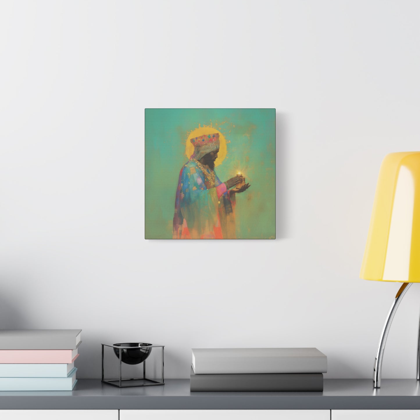 Balthazar and the Gift of Foretold Sorrow - 3 Wise Men - Gallery Wrapped Canvas - Print - Religious Art for your Home - Catholic