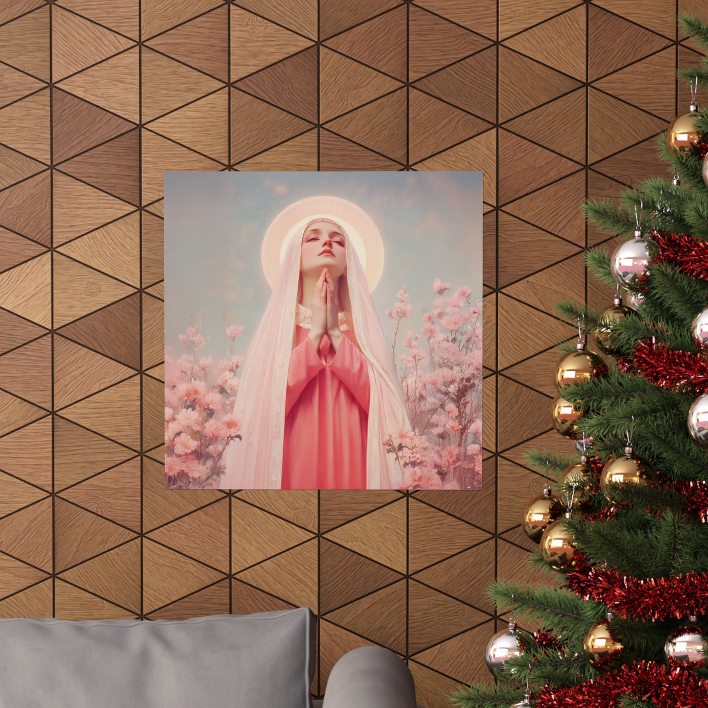 Saint Illuminata - Sanctified Souls Print - Multiple Sizes - Premium Matte Vertical Posters