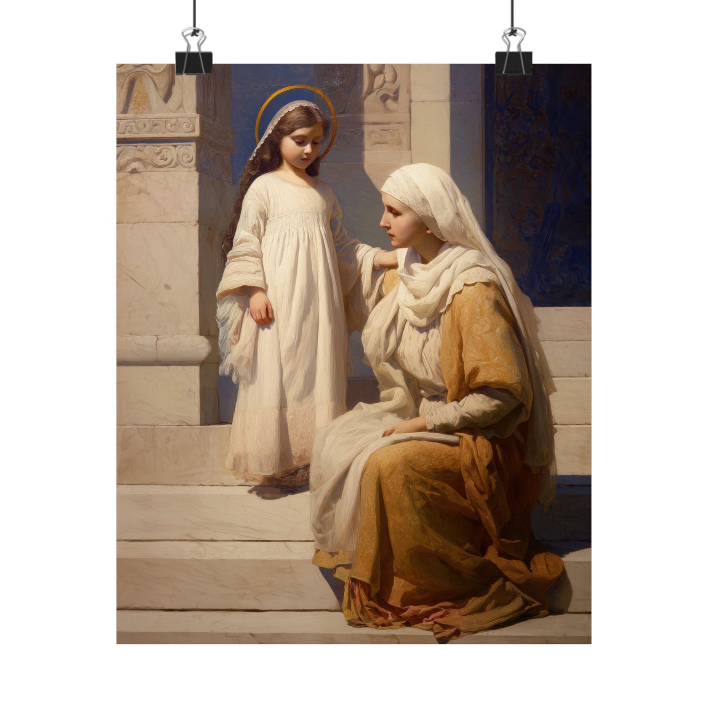 The Feast of the Presentation of the Blessed Mary - Sanctified Souls Print - Multiple Sizes - Premium Matte Vertical Posters