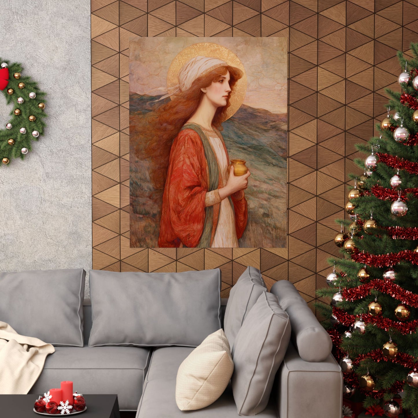 Saint Joanna - Sanctified Souls Print - Multiple Sizes - Premium Matte Vertical Posters