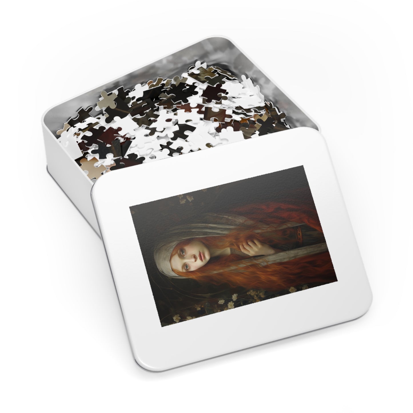 Path to Enlightenment- Mary Magdalene's Awakening - Puzzle and Keepsake Tin - Religious Jigsaw Puzzle (30, 110, 252, 500,1000-Piece)