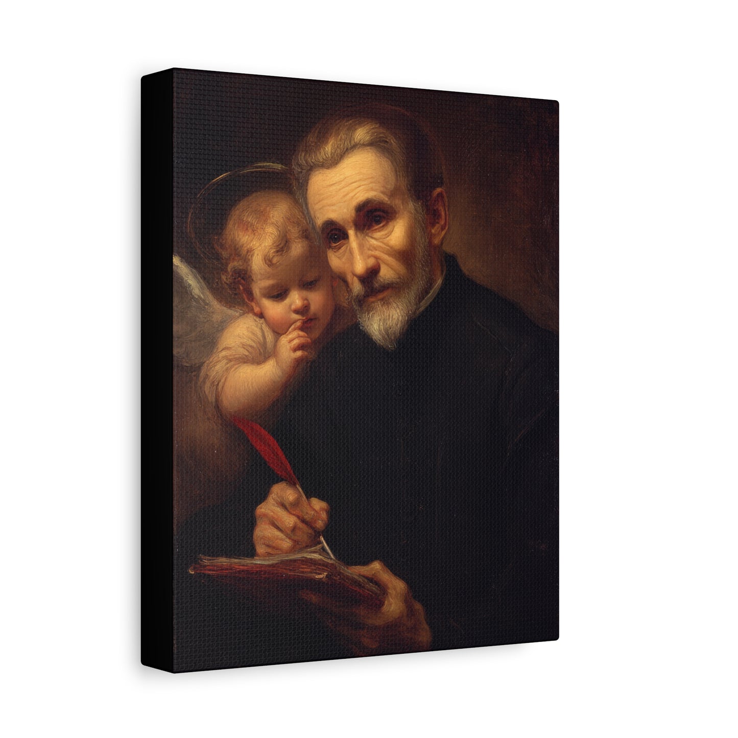 Saint Peter Canisius - Gallery Wrapped Canvas - Print - Religious Art for your Home - Catholic Art Print