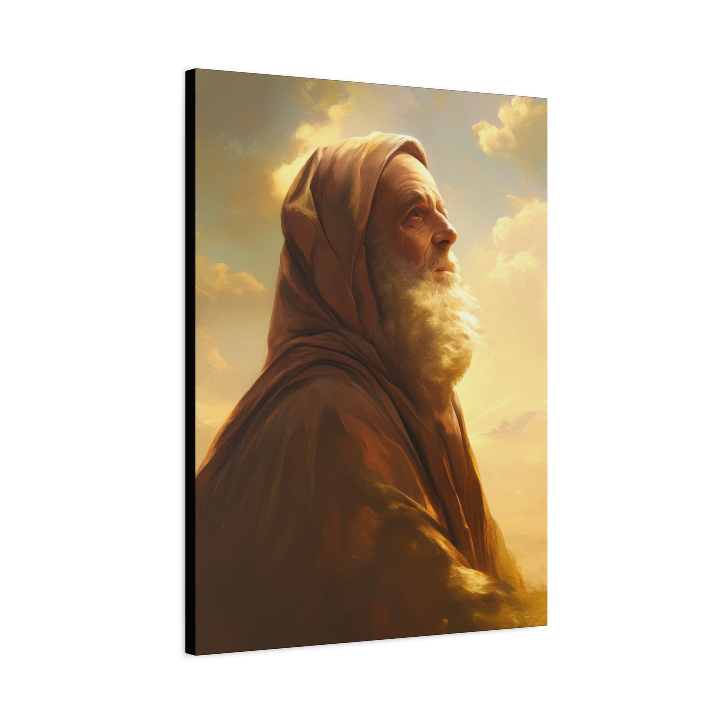 Father Abraham - Museum Wrapped Canvas - Sanctified Souls Print - Religious Art for your Home