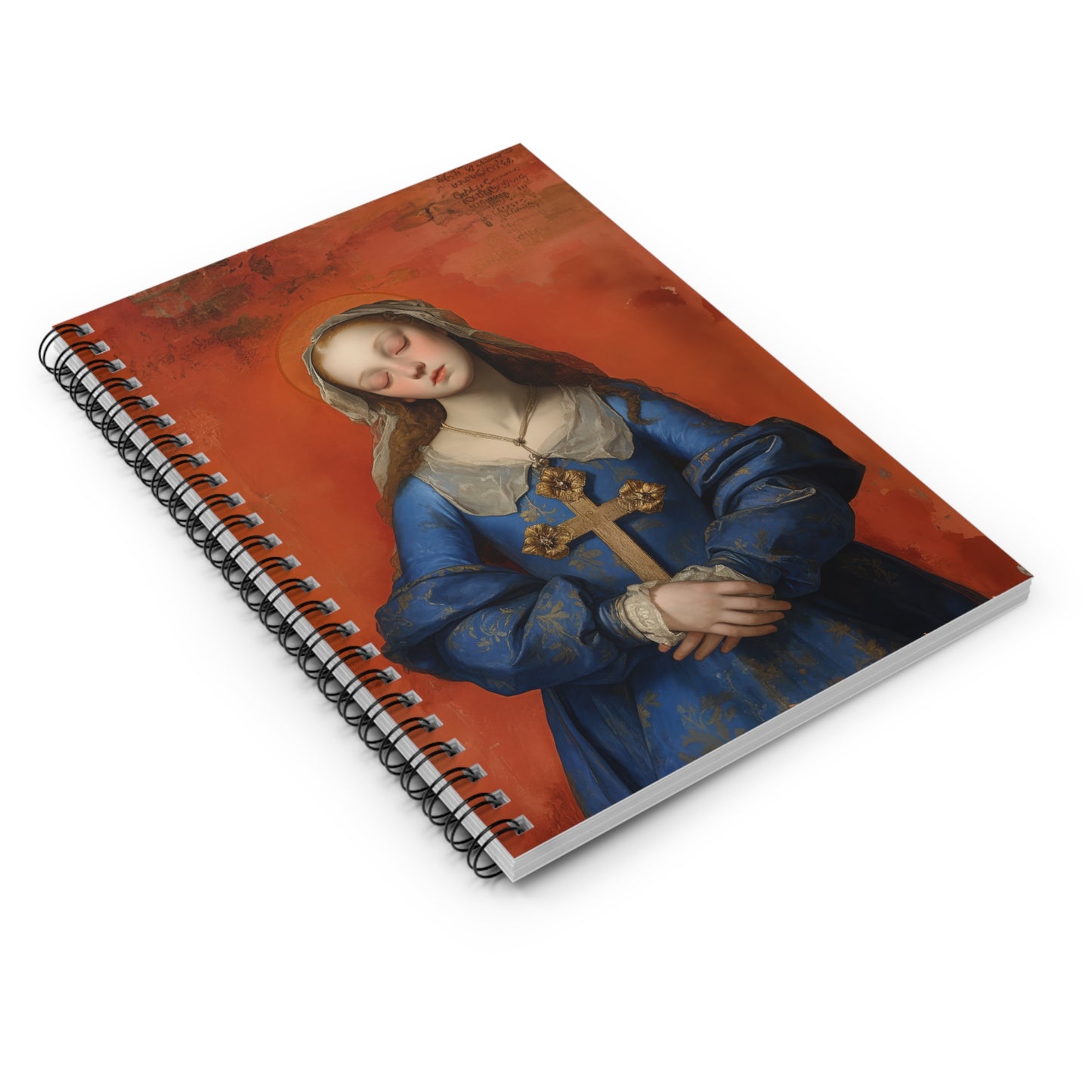 Saint Philomena of San Severino - Sanctified Souls Art - Religious - Spiral Notebook - Ruled Line - Catholic Religious art present gift