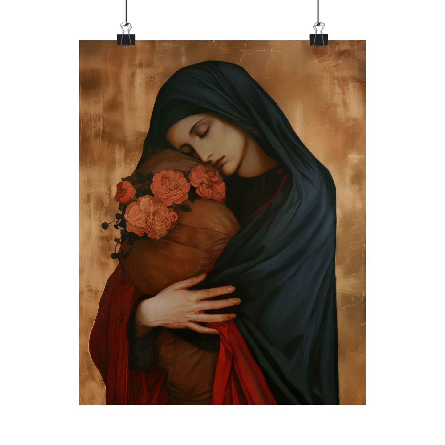 Blessed Are the Innocent in His Kingdom - The Feast of the Holy Innocents - Multiple Sizes - Premium Posters - Catholic Art - Christian