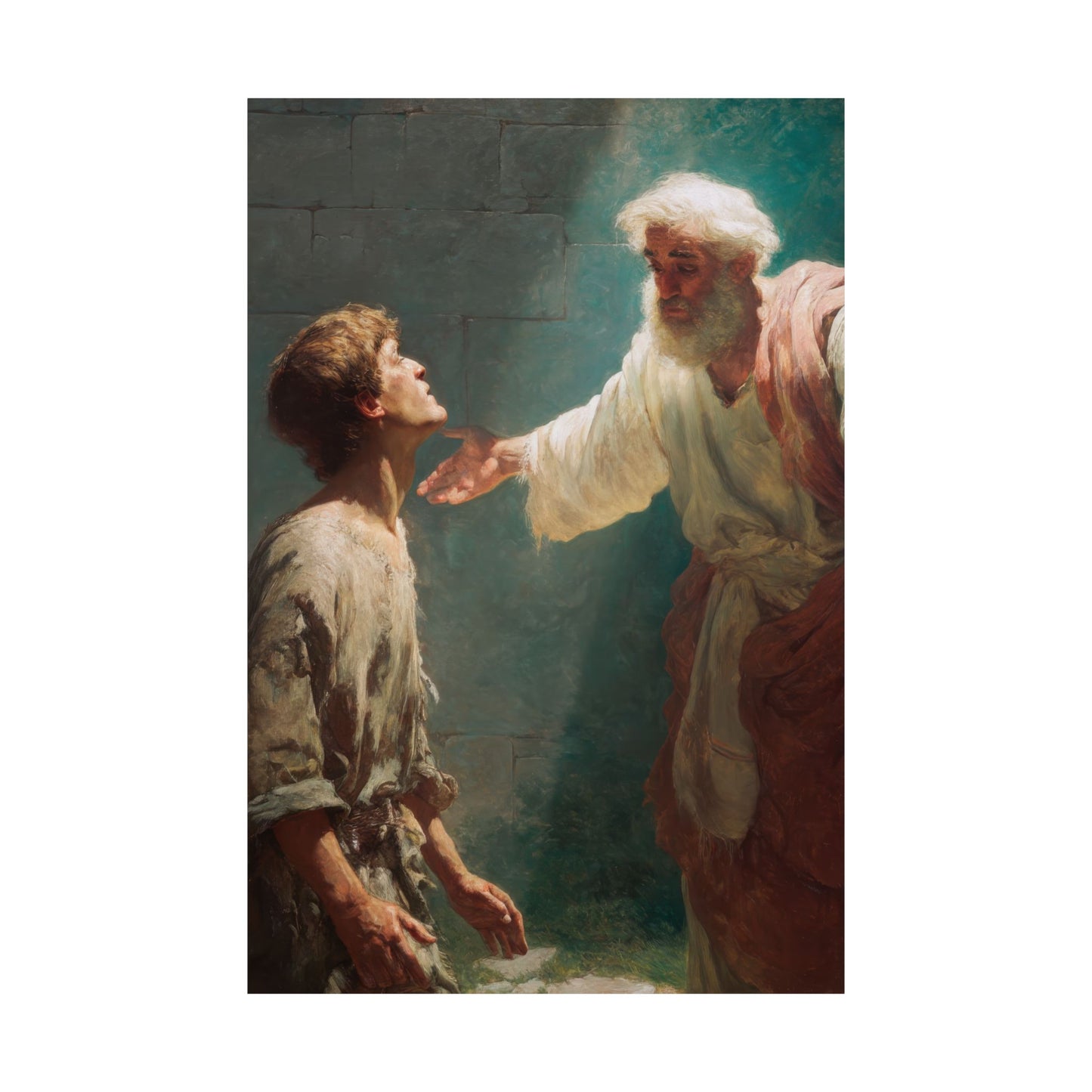 Homecoming of the Prodigal Son - Sanctified Souls Print - Multiple Sizes - Premium Matte Vertical Posters