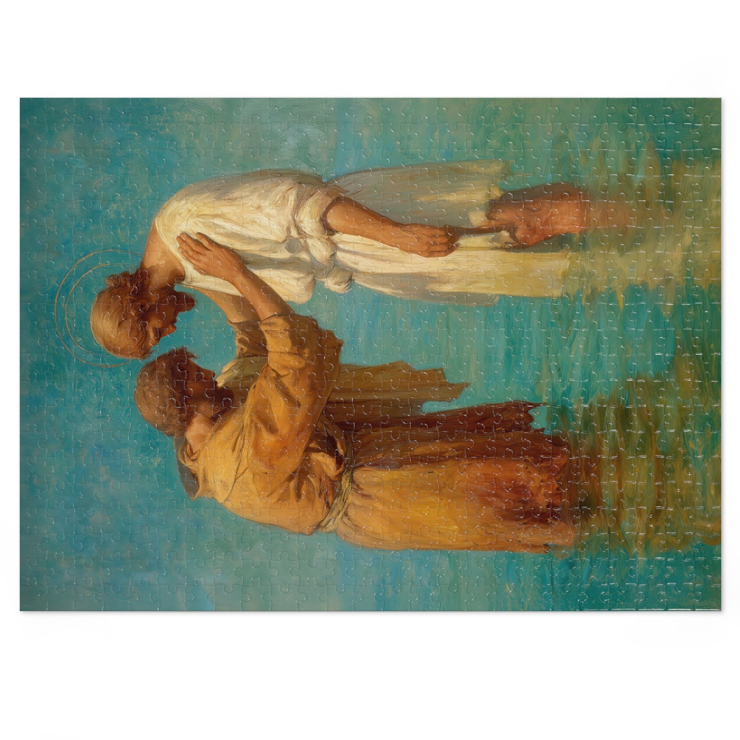 Saint John the Baptist, Servant of the Dawn - Puzzle & Keepsake Tin - Religious Jigsaw Puzzle (30, 110, 252, 500,1000-Piece) - Catholic