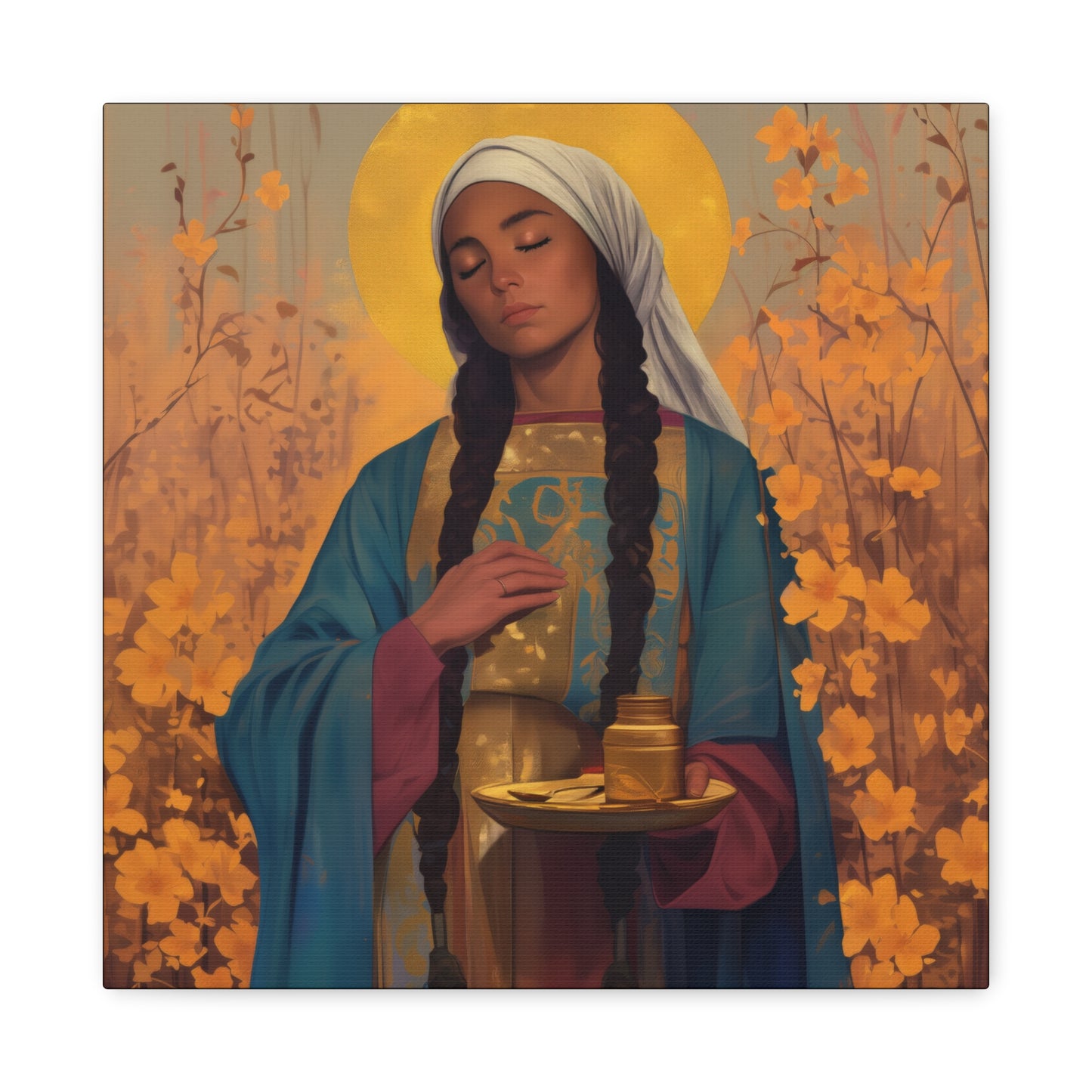 Saint Hermione of Ephesus - Gallery Wrapped Canvas - Print - Religious Art for your Home - Catholic Art Print