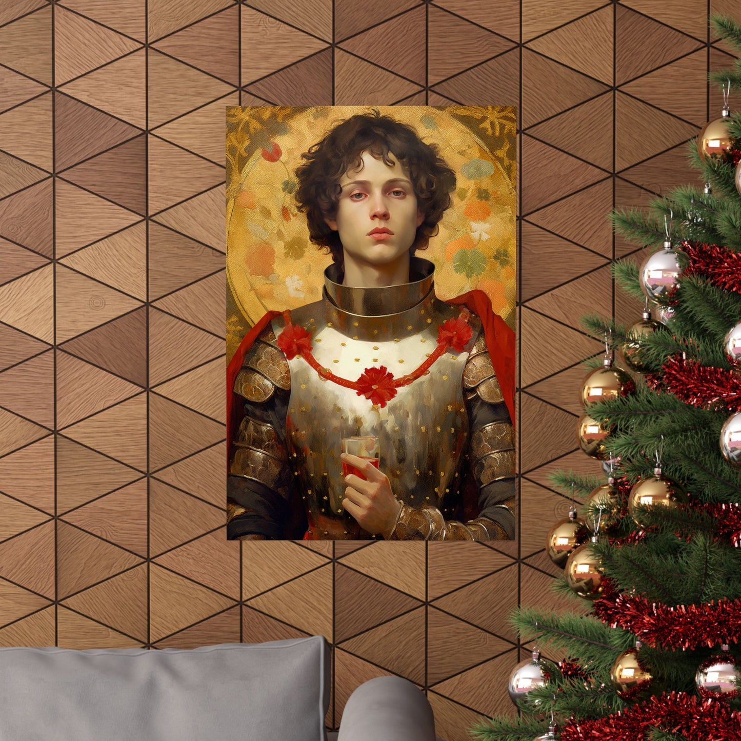 Saint Martin of Tours Print - Sanctified Souls Print - Multiple Sizes - Premium Matte Vertical Posters