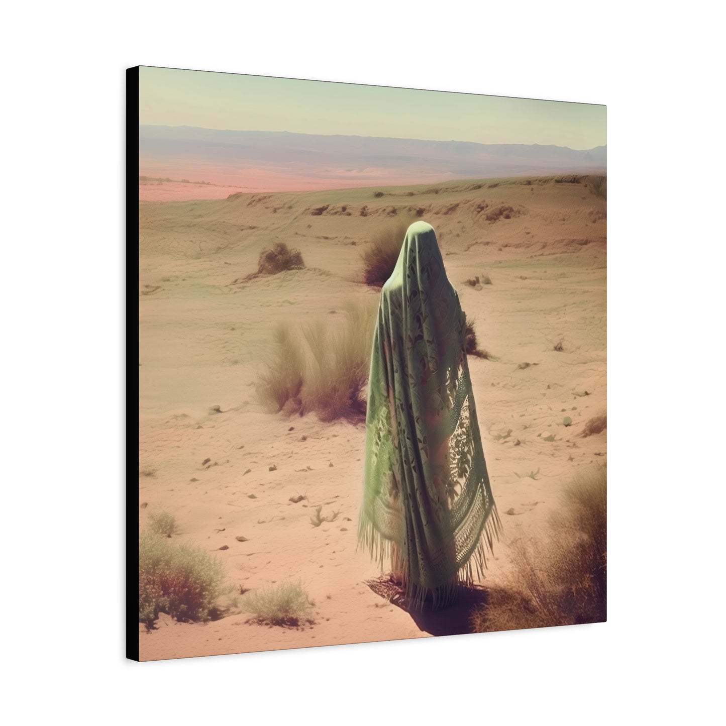 Saint Theodora of Alexandria  - Museum Wrapped Canvas - Sanctified Souls Print - Desert Mothers Series - Fine art Print - Religiou