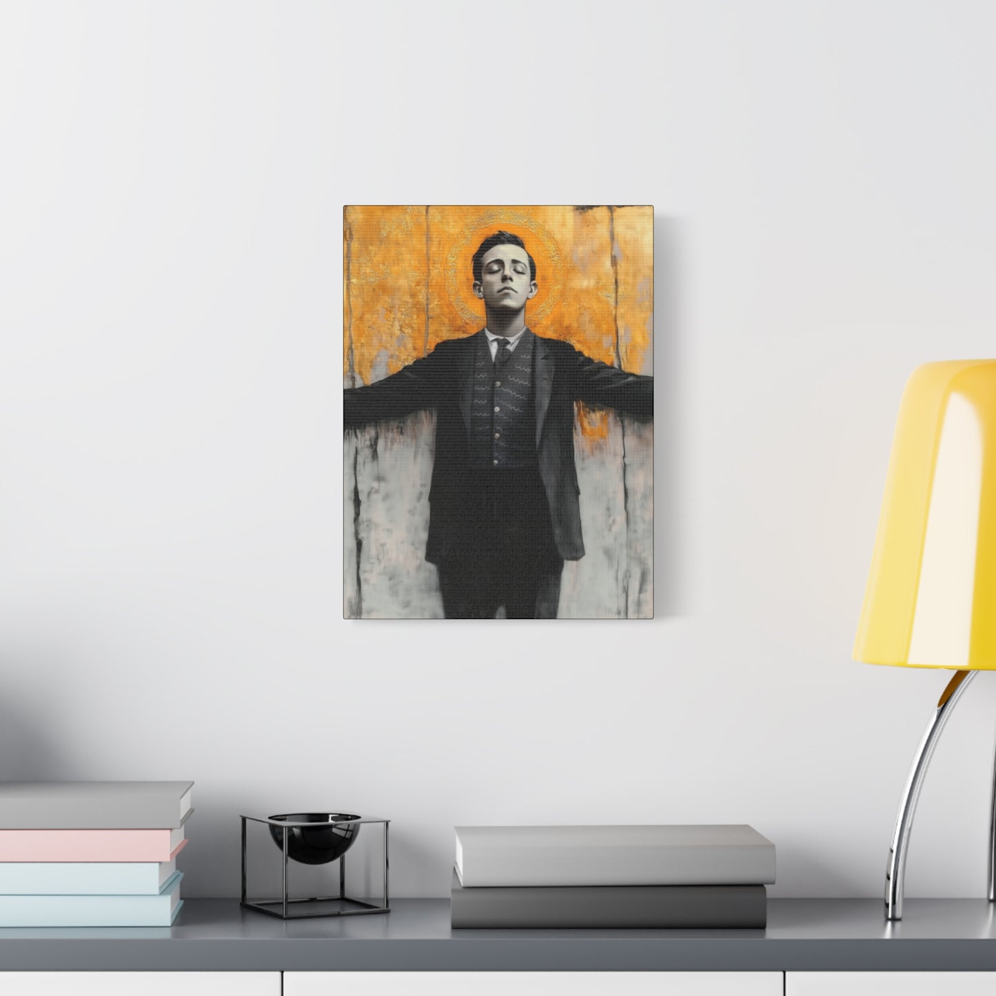 Blessed Miguel Pro- Gallery Wrapped Canvas - Print - Religious Art for your Home - Catholic Saint Art Print - Home Decor - Catholic Art